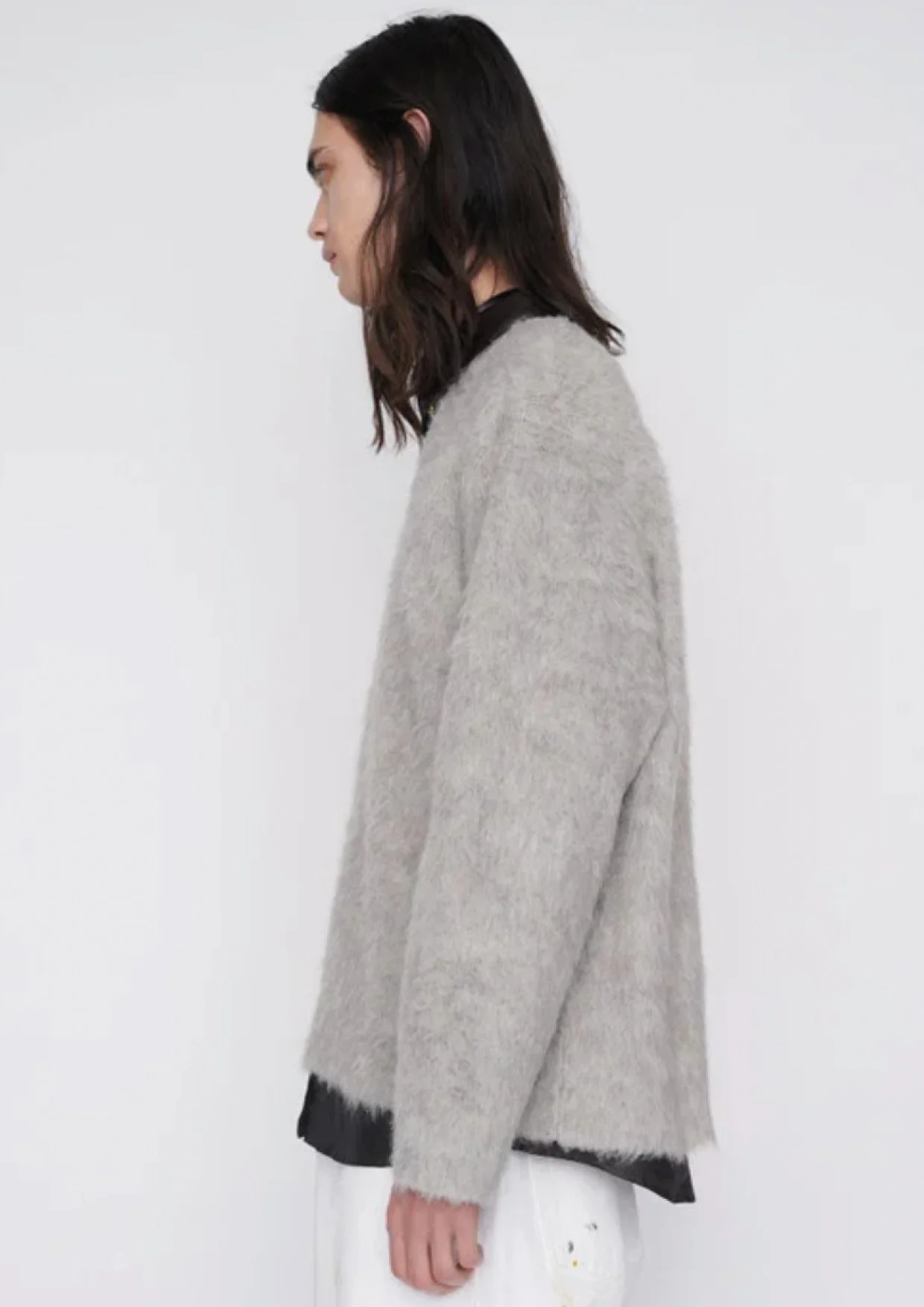 OUR LEGACY DOUBLE LOCK SWEAT モヘア グレー 