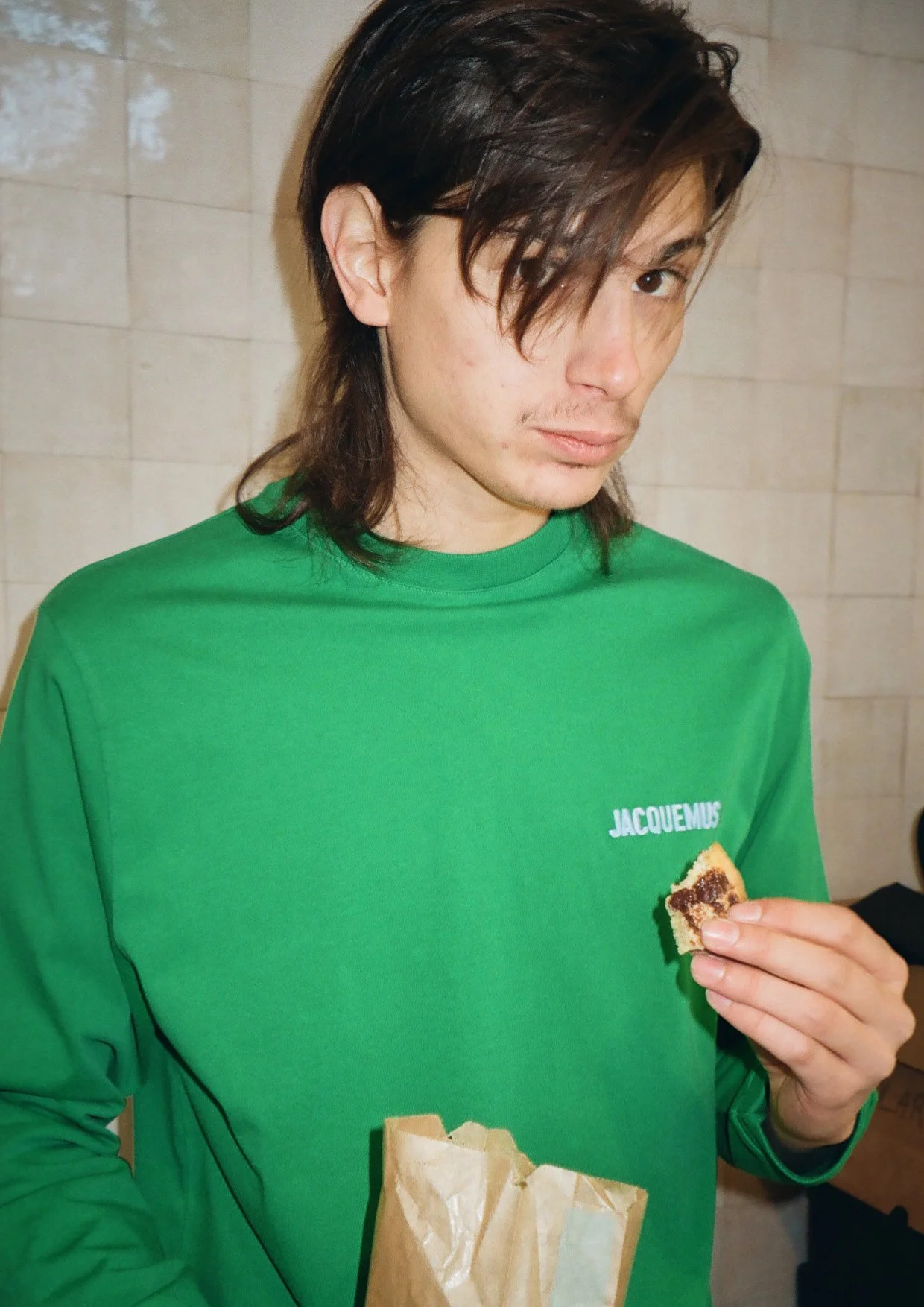 jacquemus green shirt