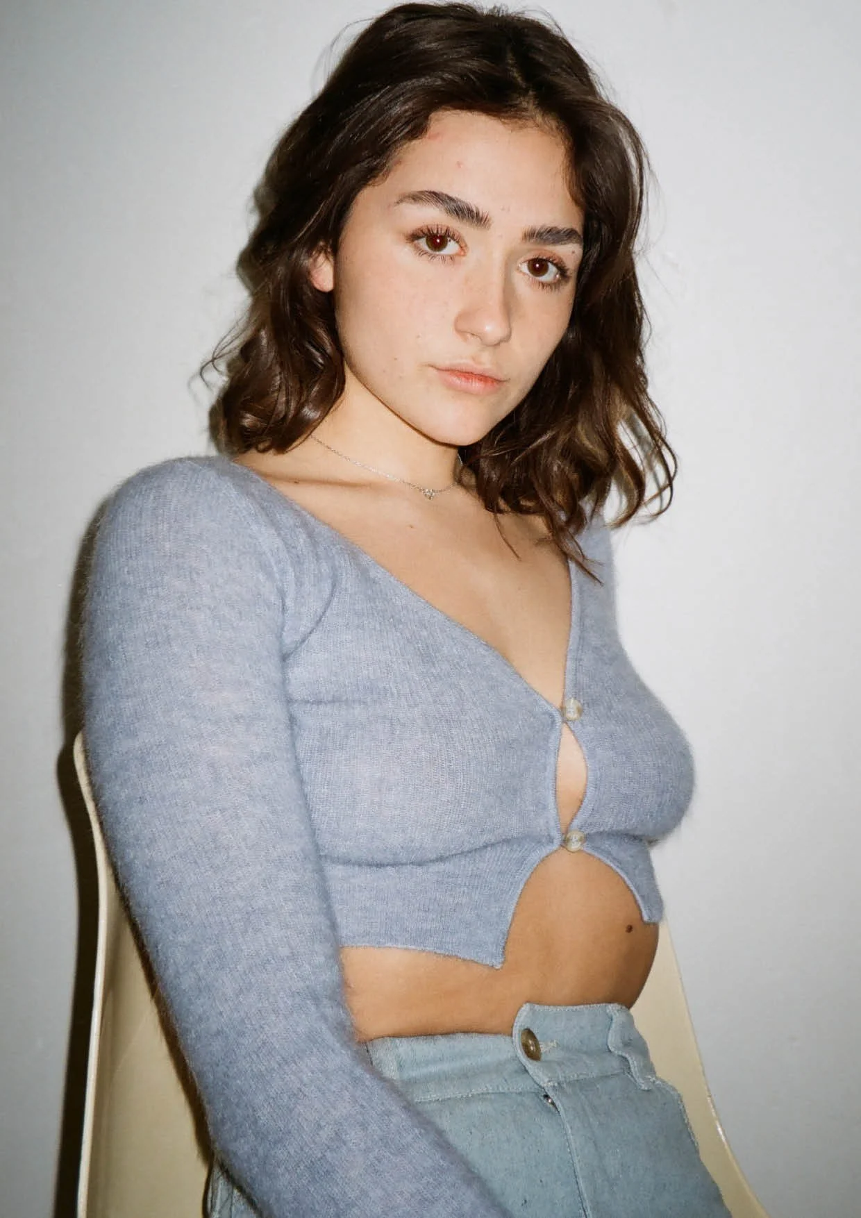 jacquemus mohair cardigan