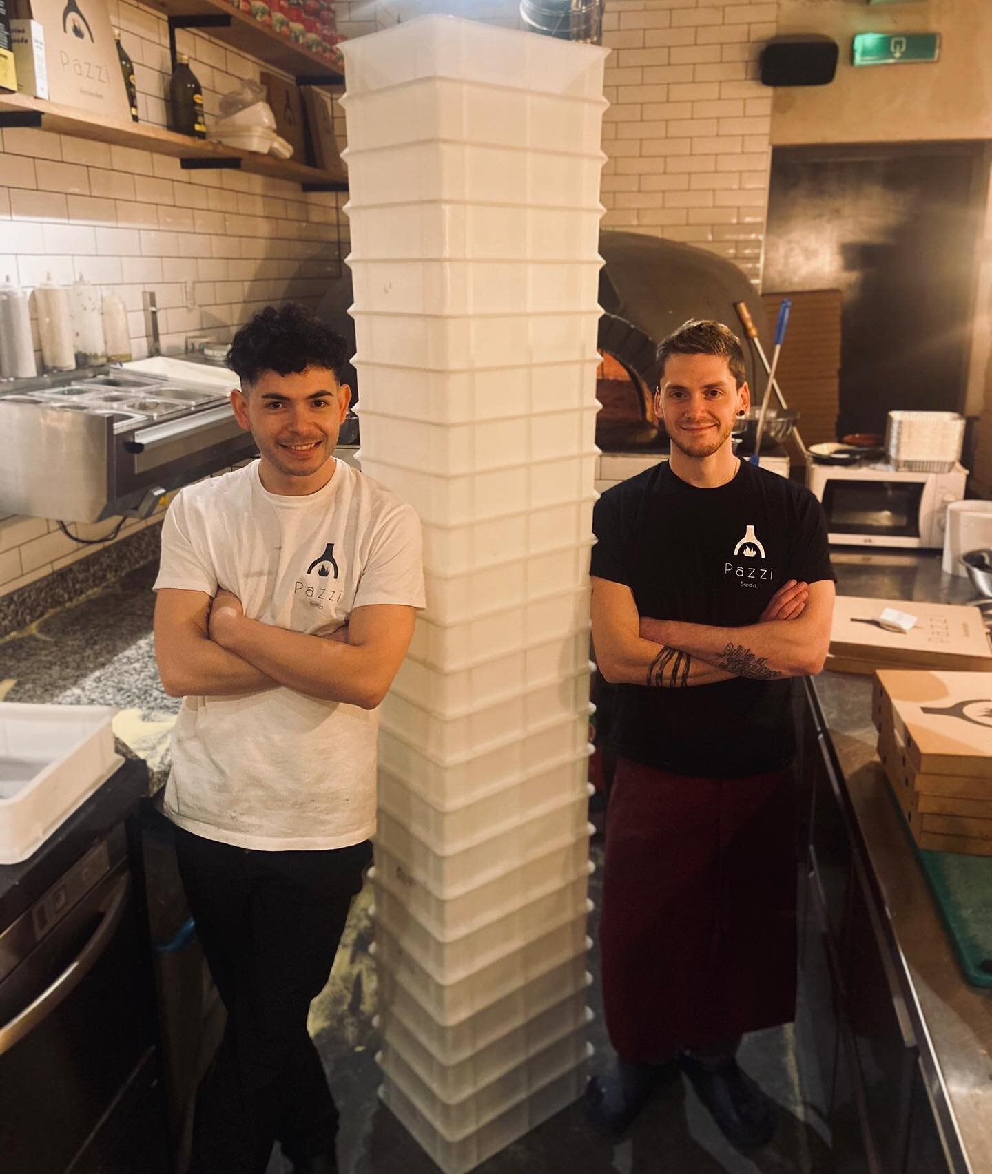 Dankzij jullie support bakken Sebastian en Antonio volop voor jullie door! 🔥 
A presto ✨