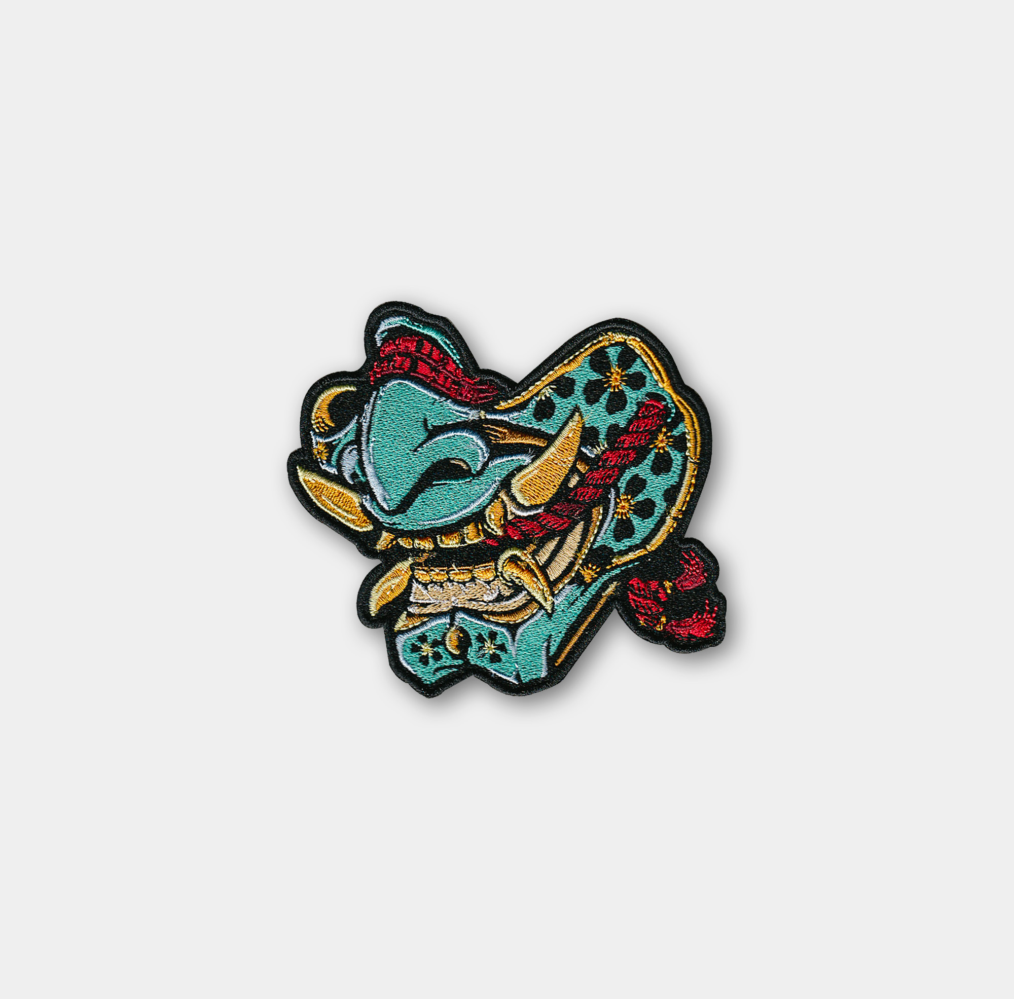 Spring Oni Mask Patch