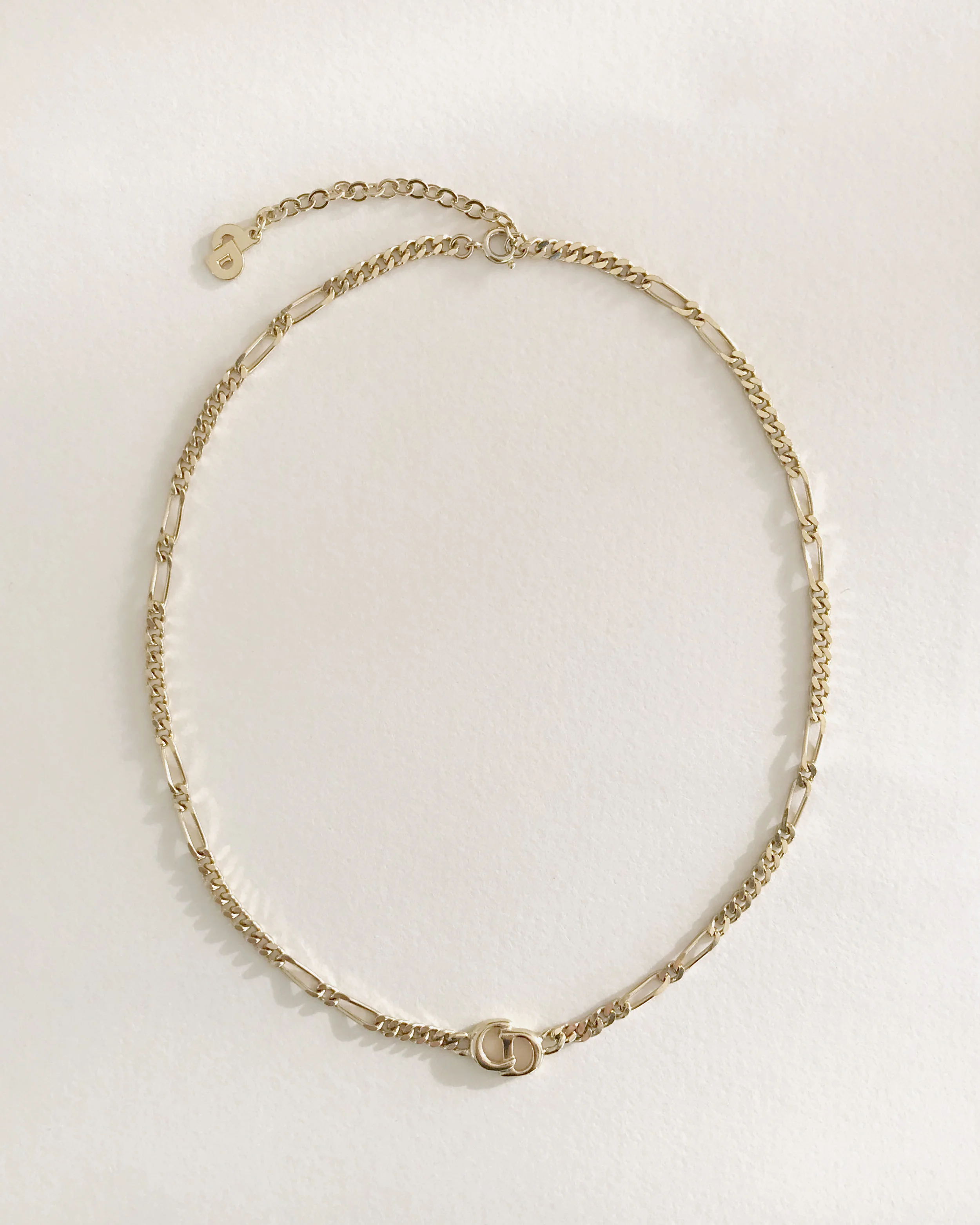 Dior Gold Link Necklace 02.jpg