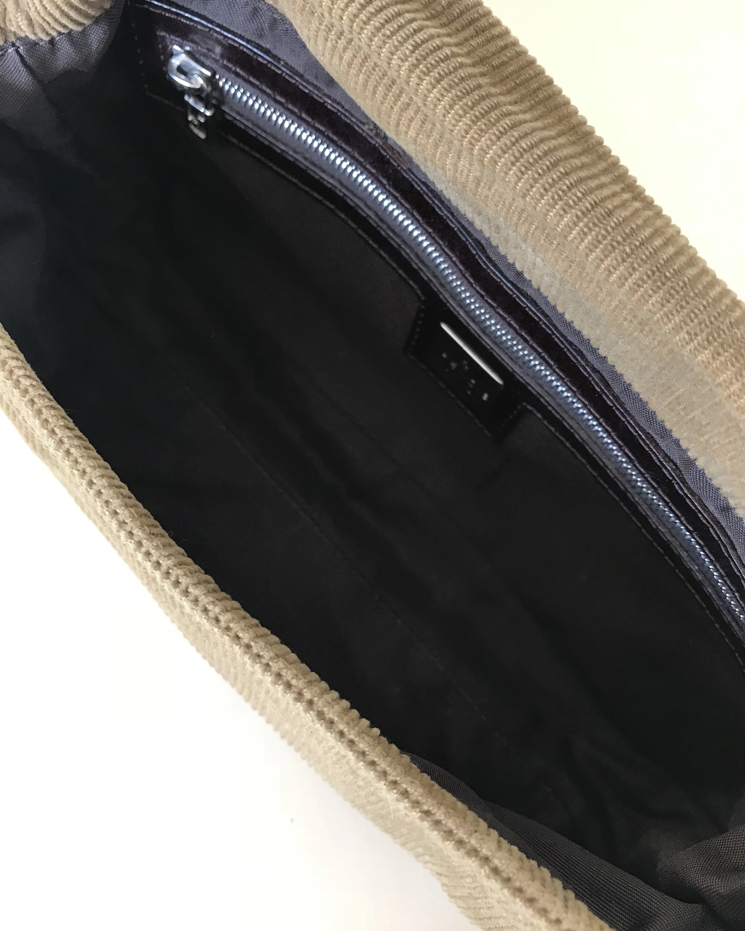 Fendi Olive Corduroy bag 10.jpg