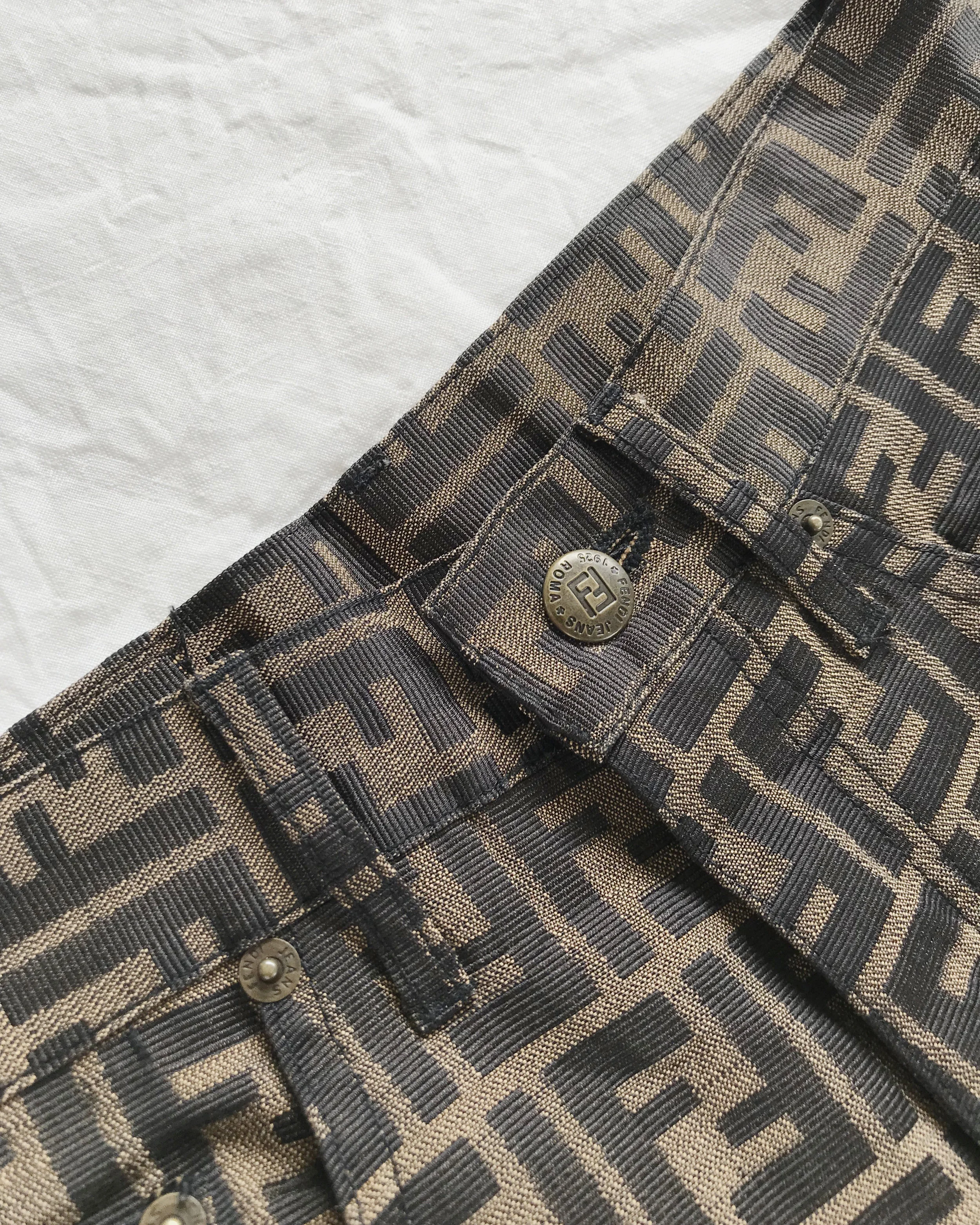Fendi Pants Classic Zucca 03.jpg