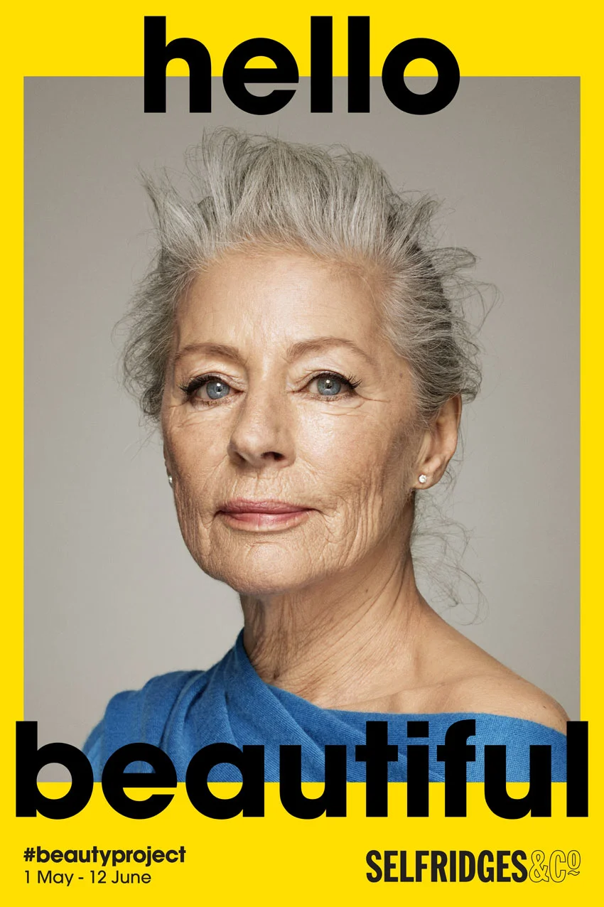 Hello Beautiful- Selfridges & Co- Beauty shoot production London. 