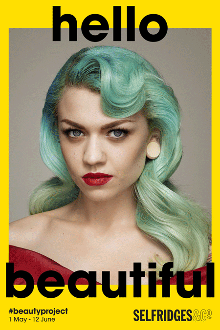 Hello Beautiful- Selfridges & Co- Beauty shoot production London. 