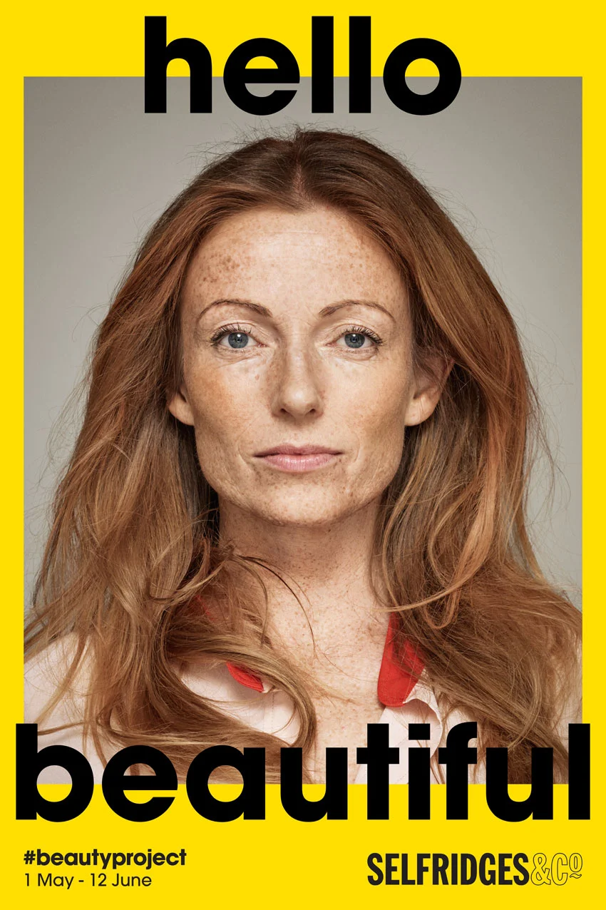 Hello Beautiful- Selfridges & Co- Beauty shoot production London. 