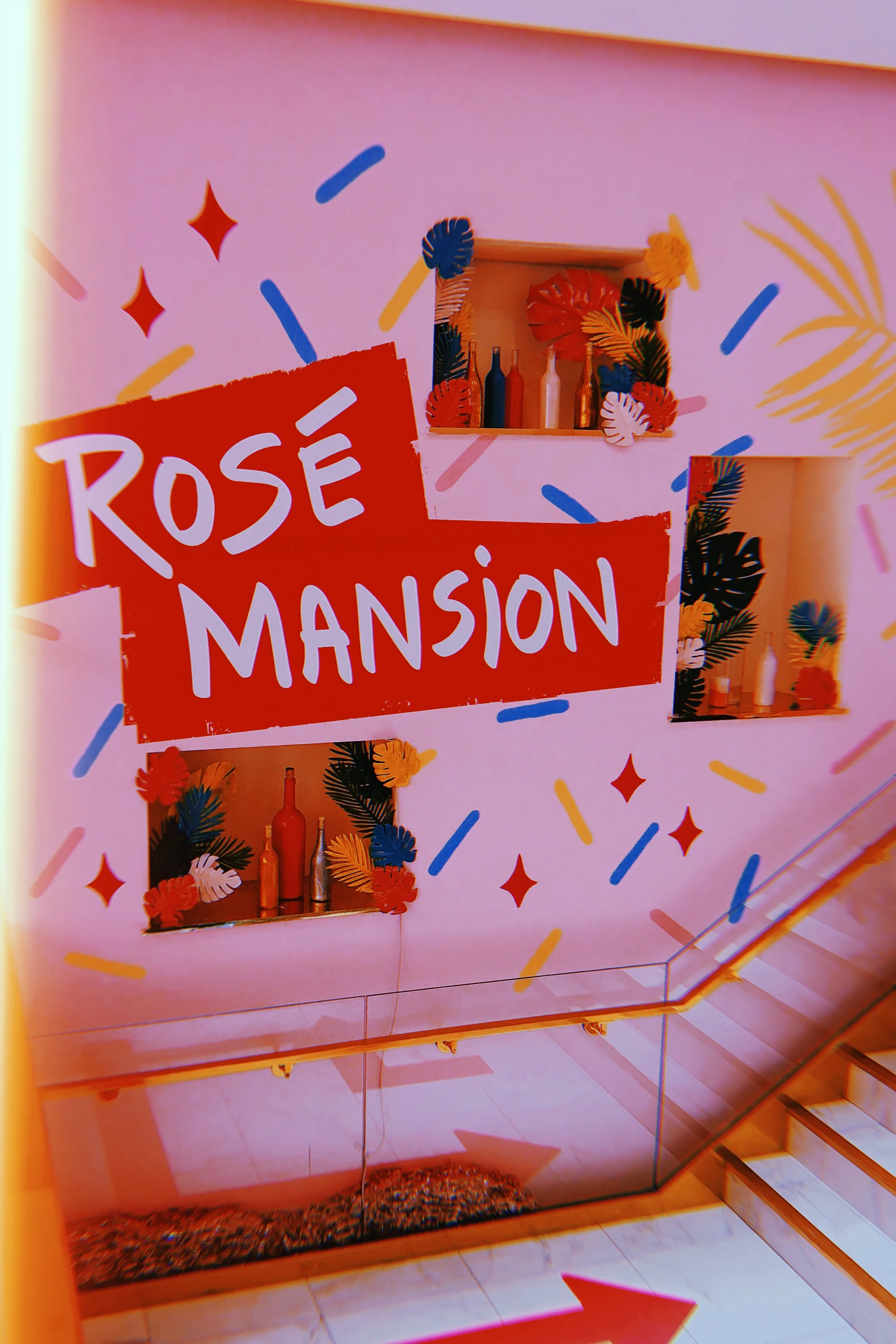 WS Rose Wine Mansion — Lottie Smalley