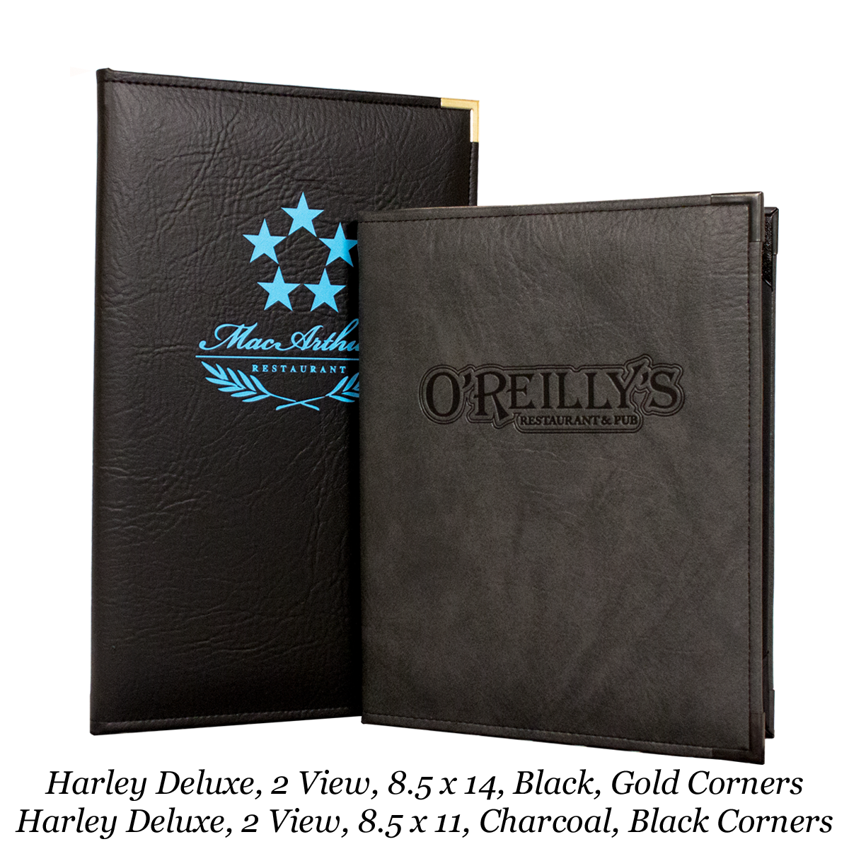 Harley Deluxe menu cover - Words.png