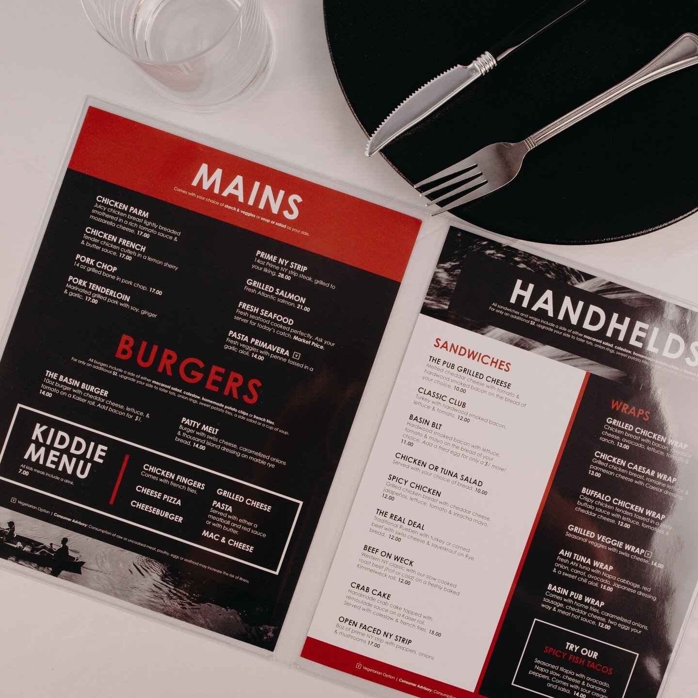 Our all-clear vinyl menu covers are made to protect and preserve the life of your menus. They offer a great alternative to laminated menus and are easy to sanitize with soap and water.⁠
-⁠
⁠
⁠
#coffee #wine #plantbased #glutenfree #cocktails #craftbe