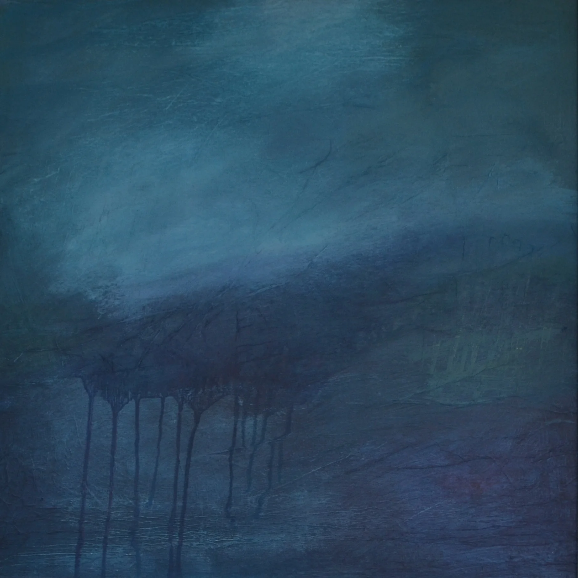 ‘Whirlpool at Craignish’ Ink and acrylic on canvas 50 x 50cm Available