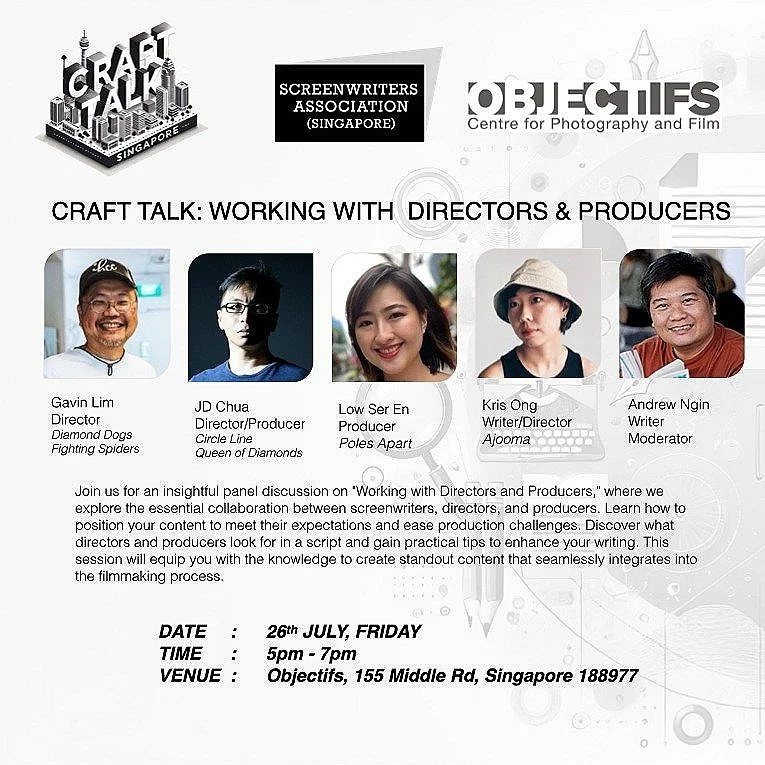 CRAFT TALK #1 Working with Directors &amp; Producers
