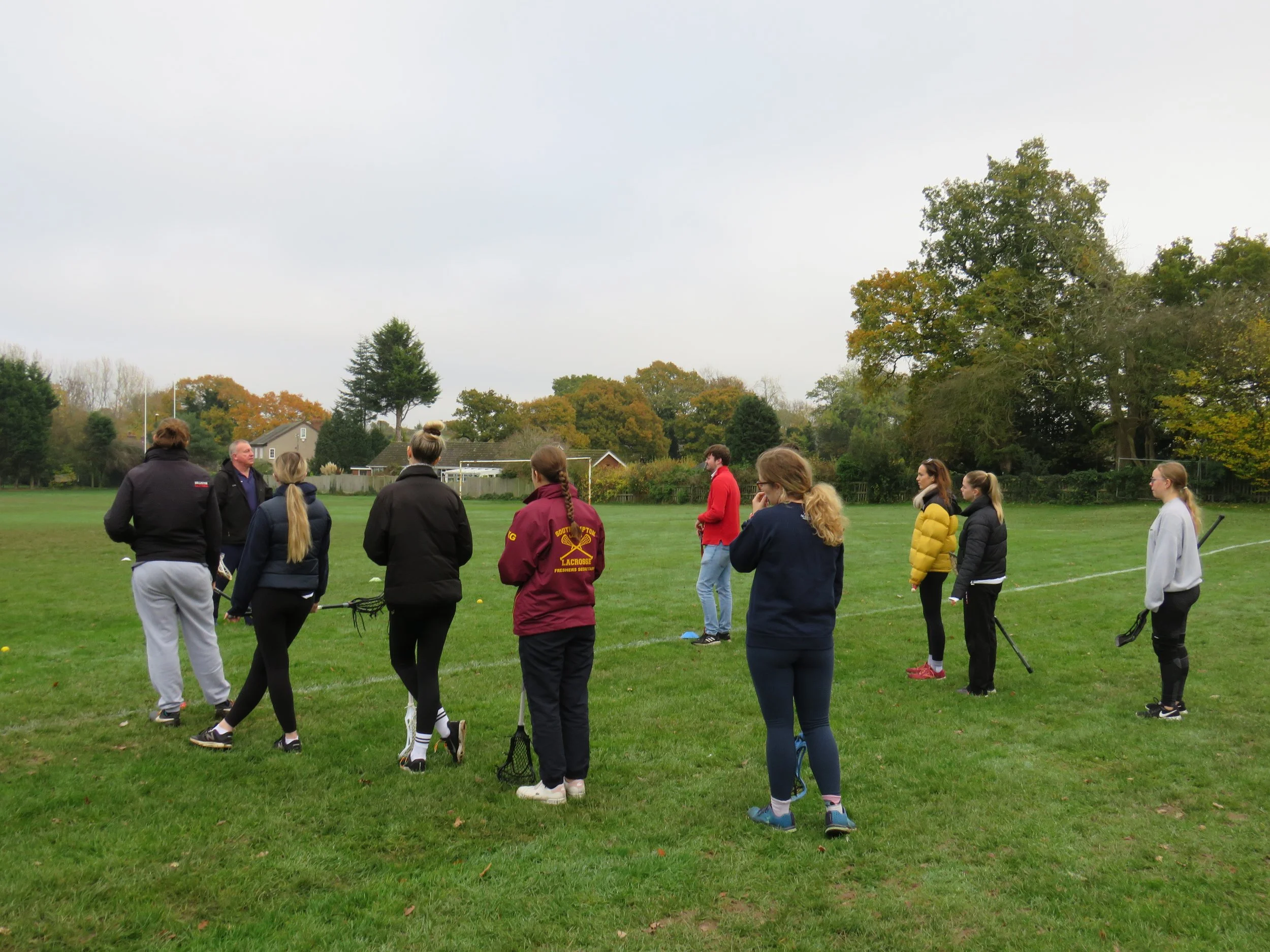 University Lacrosse Officers Complete Induction Training