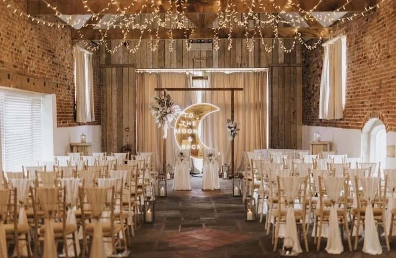 Healing Manor wedding ceremony room styled by Love in the Limelight