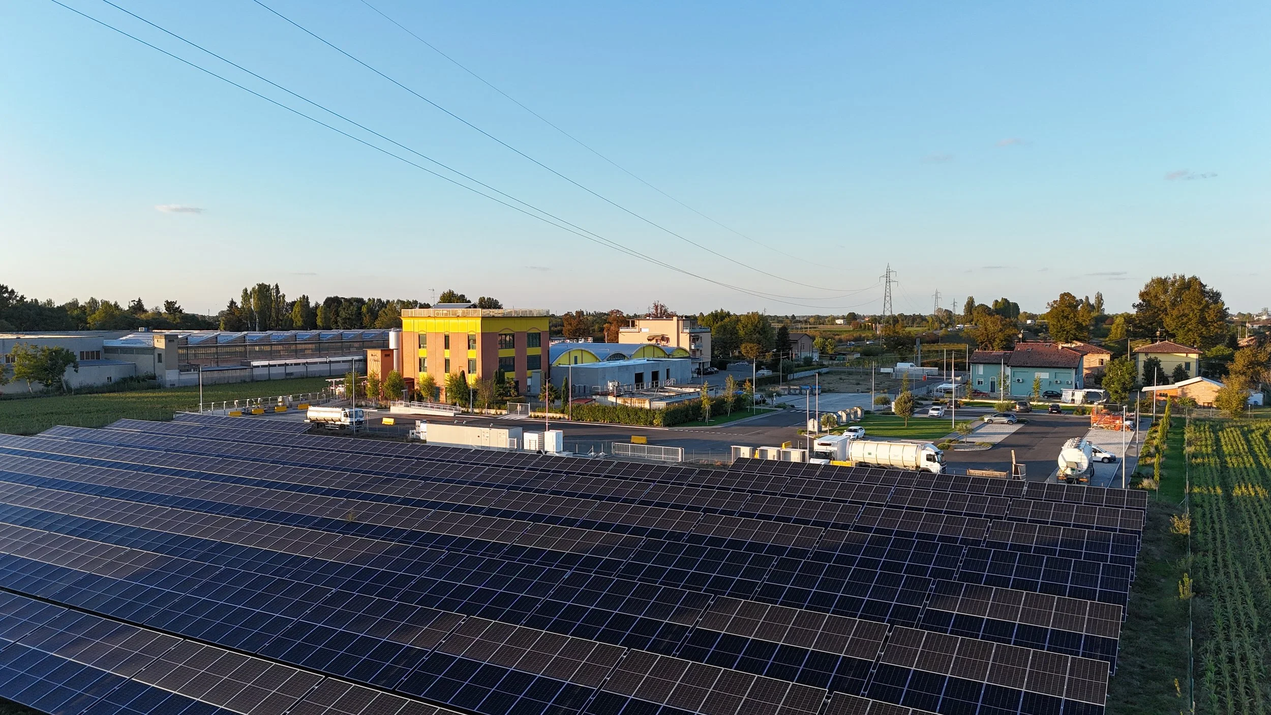 Impianto Agrifotovoltaico GRA-COM Srl installato a Ottobre 2025