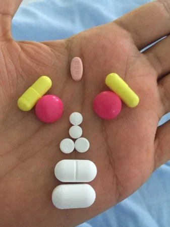 My morning medication. It's ll about perspective...