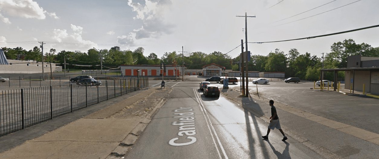In Much of Ferguson, Walking in the Street Remains the Only Option