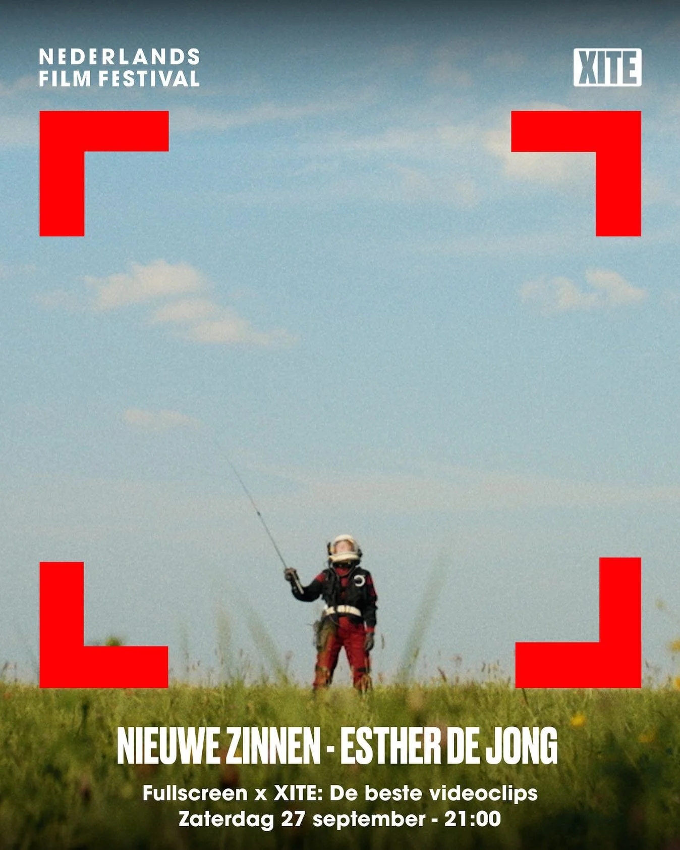💫 Nieuwe zinnen op het Nederlands Film Festival! 💫
Superleuk nieuws, want de video van Nieuwe zinnen is door @xitenl genomineerd voor Beste video en zal worden gedraaid op het @nederlandsfilmfestival op 27 september ☀
Je kunt bij de vertoningen a