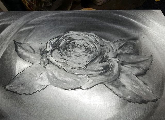 Almost done
#simsdesigns #grindingart #rose #aluminium