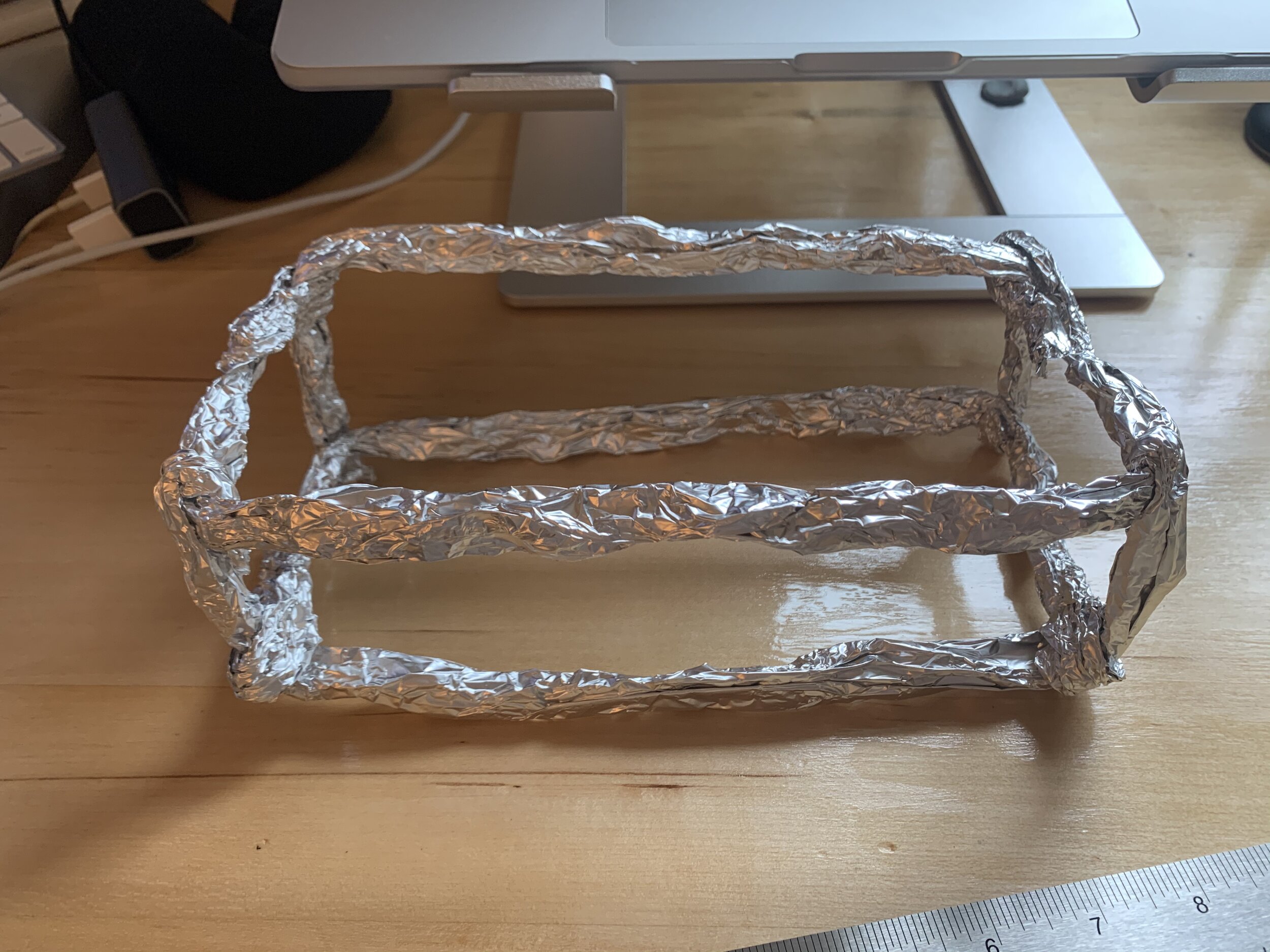 now you have a tinfoil brick!