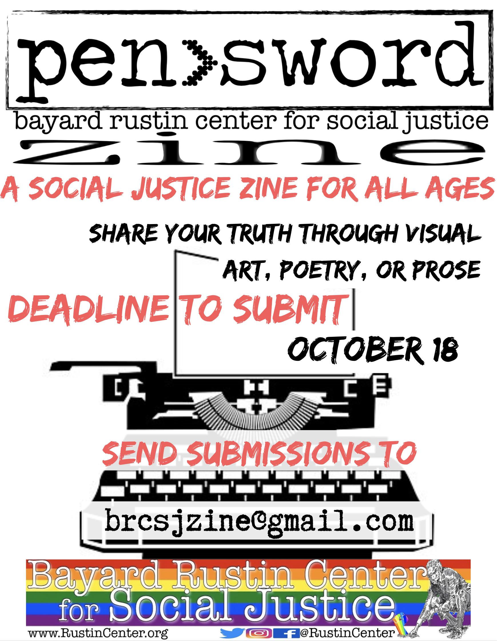 Zine Art & Writing Workshop~ Pen>Sword