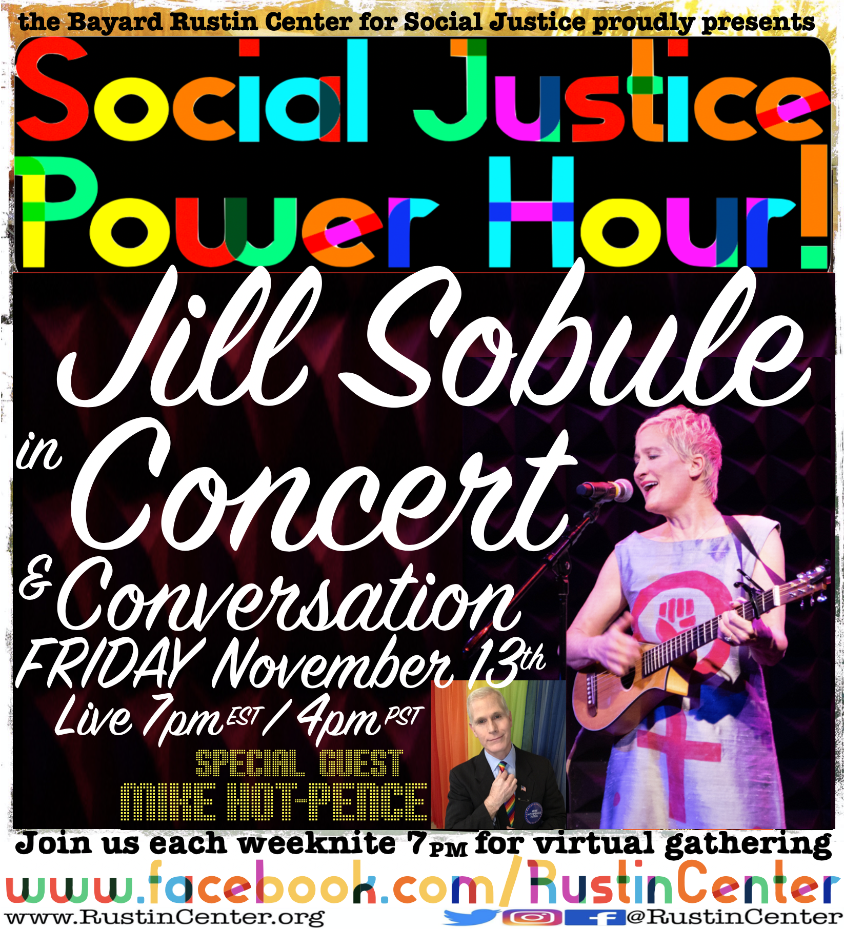 Social Justice Power Hour featurin' Jill Sobule