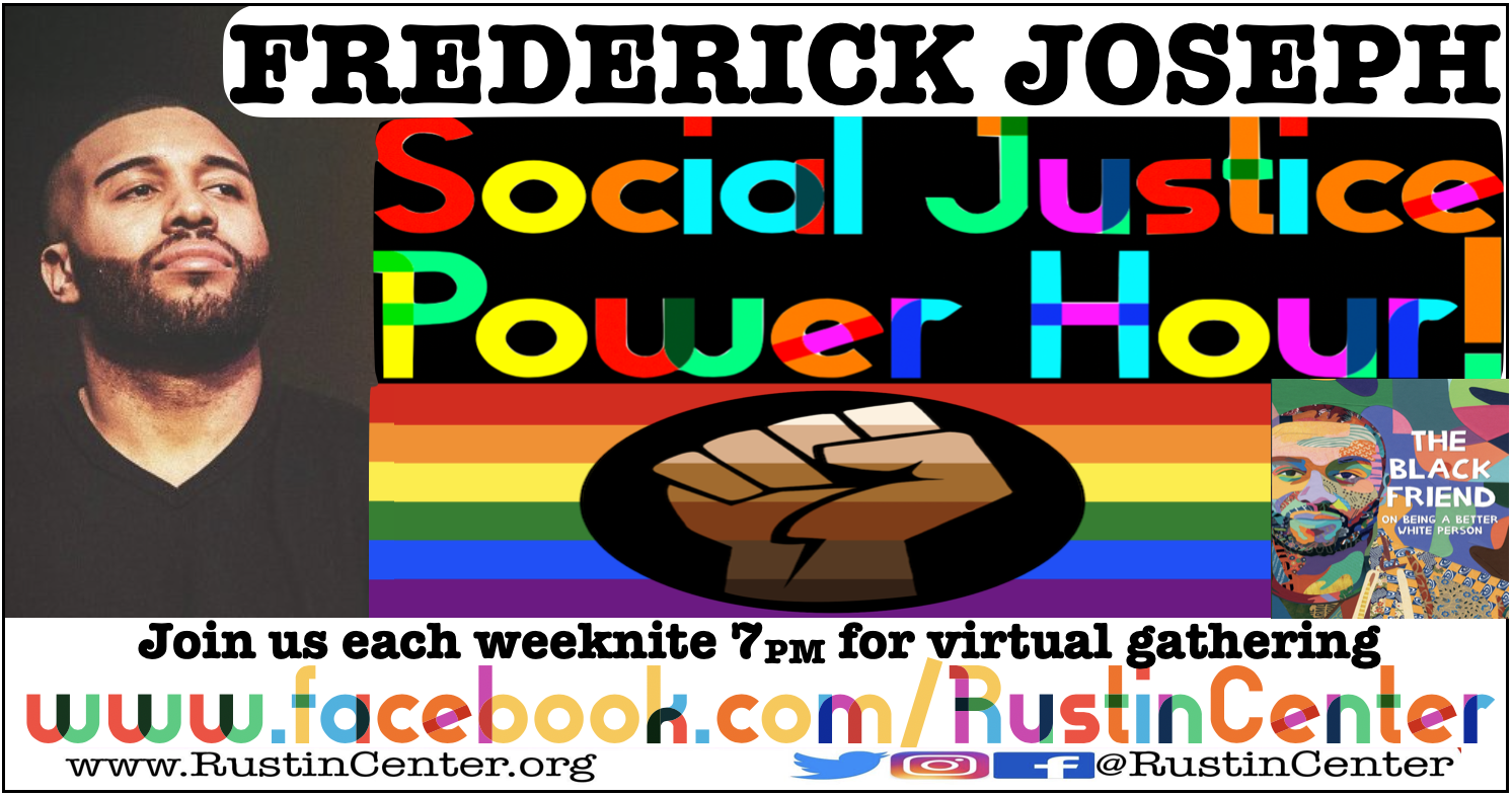 Social Justice Power Hour featurin' Frederick Joseph