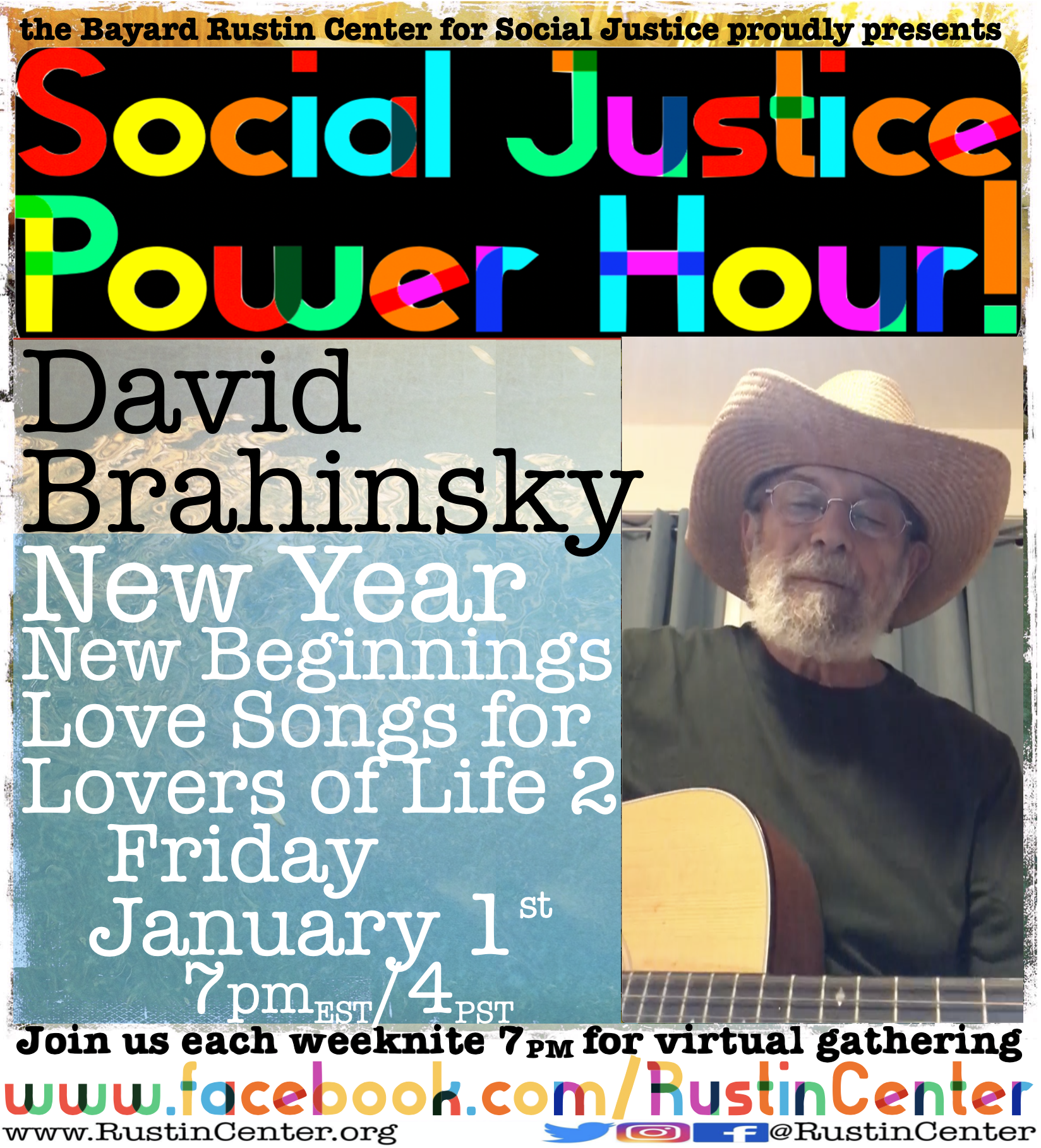 Social Justice Power Hour featurin' DAVID BRAHINSKY