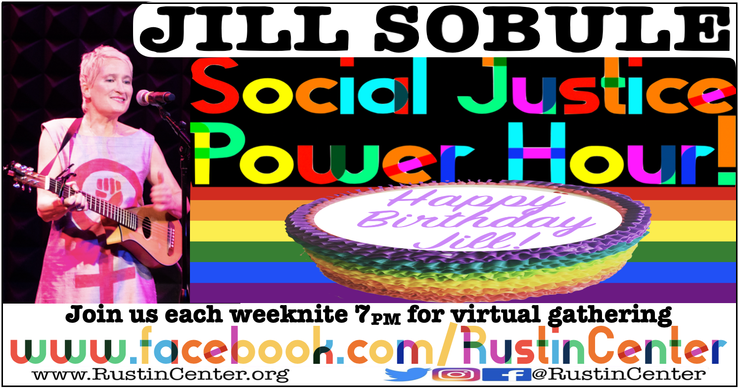 Social Justice Power Hour celebratin' Jill Sobule's Birthday!