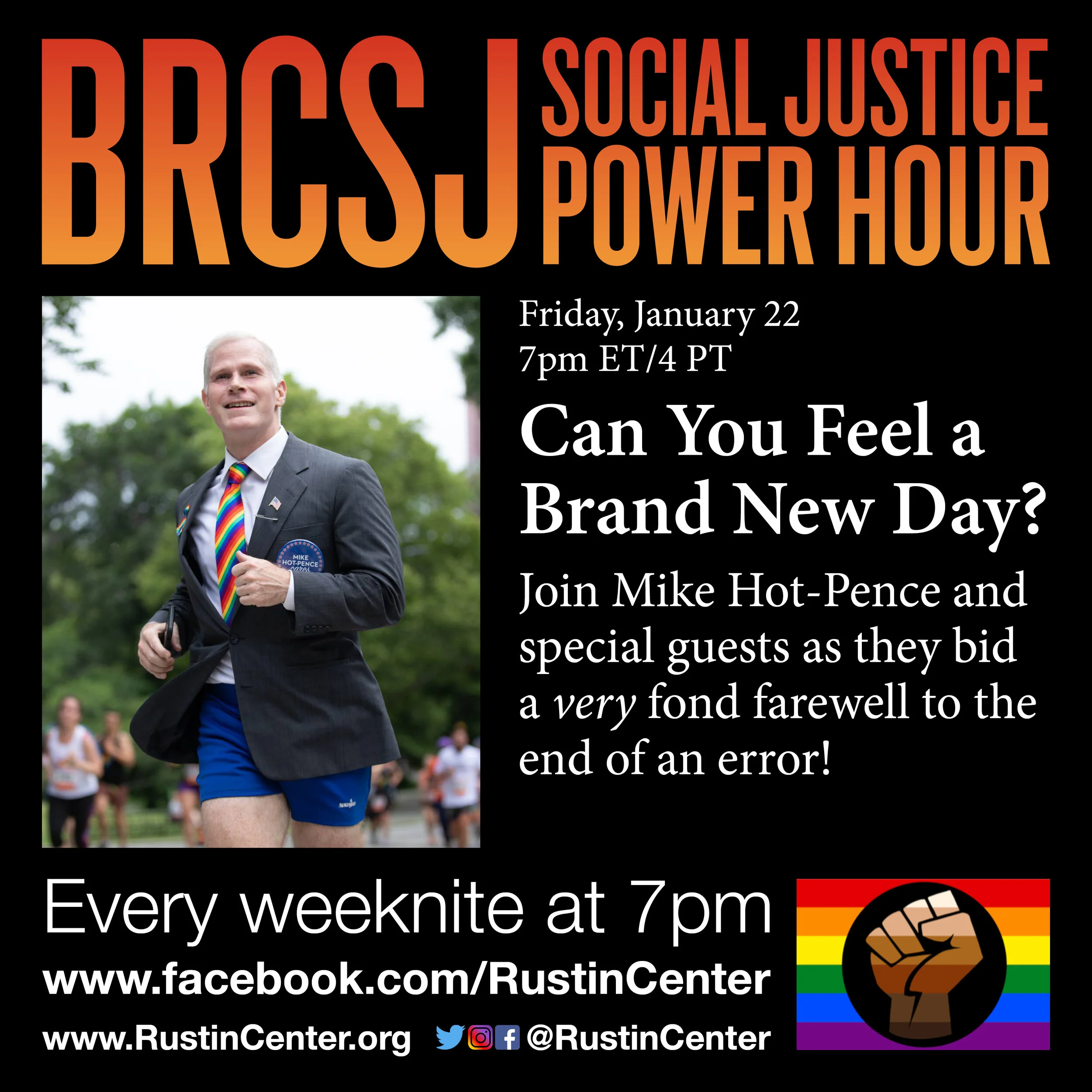 Mike Hot-Pence End of an Error Variety Show Social Justice Power Hour!