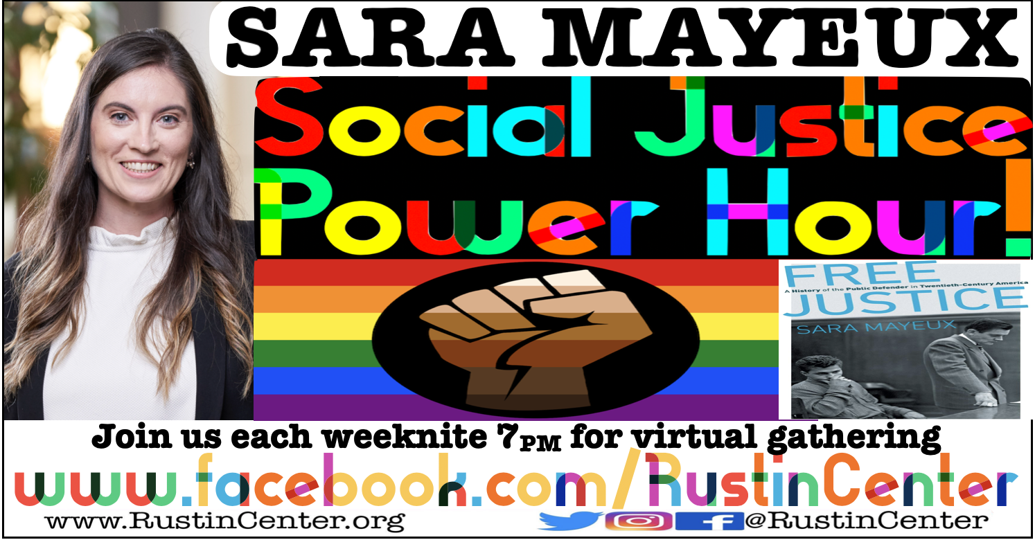 Social Justice Power Hour featurin' Sara Mayeux