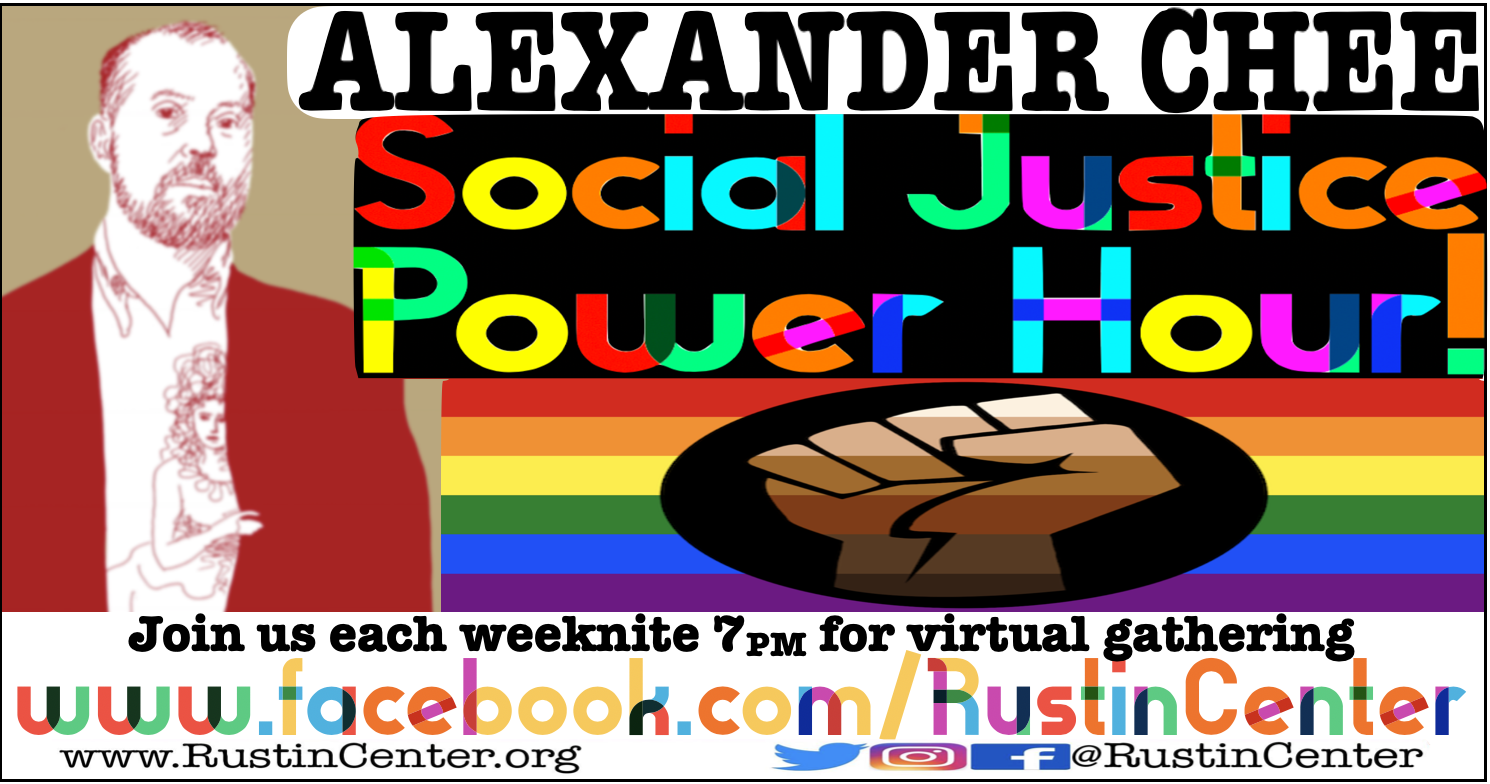 Social Justice Power Hour featurin' Alexander Chee