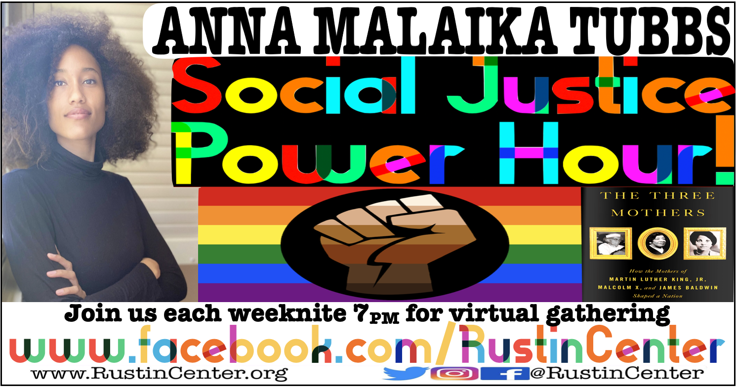 Social Justice Power Hour featurin' Anna Malaika Tubbs