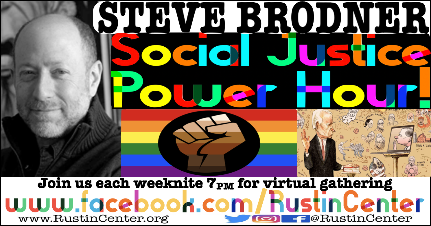 Social Justice Power Hour featurin' Steve Brodner!