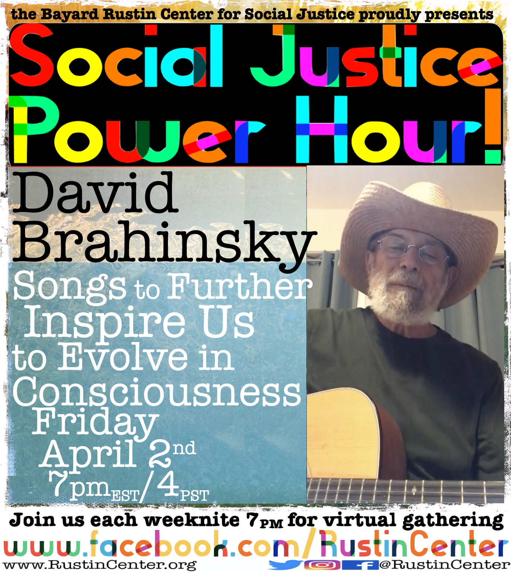 Social Justice Power Hour featurin' DAVID BRAHINSKY