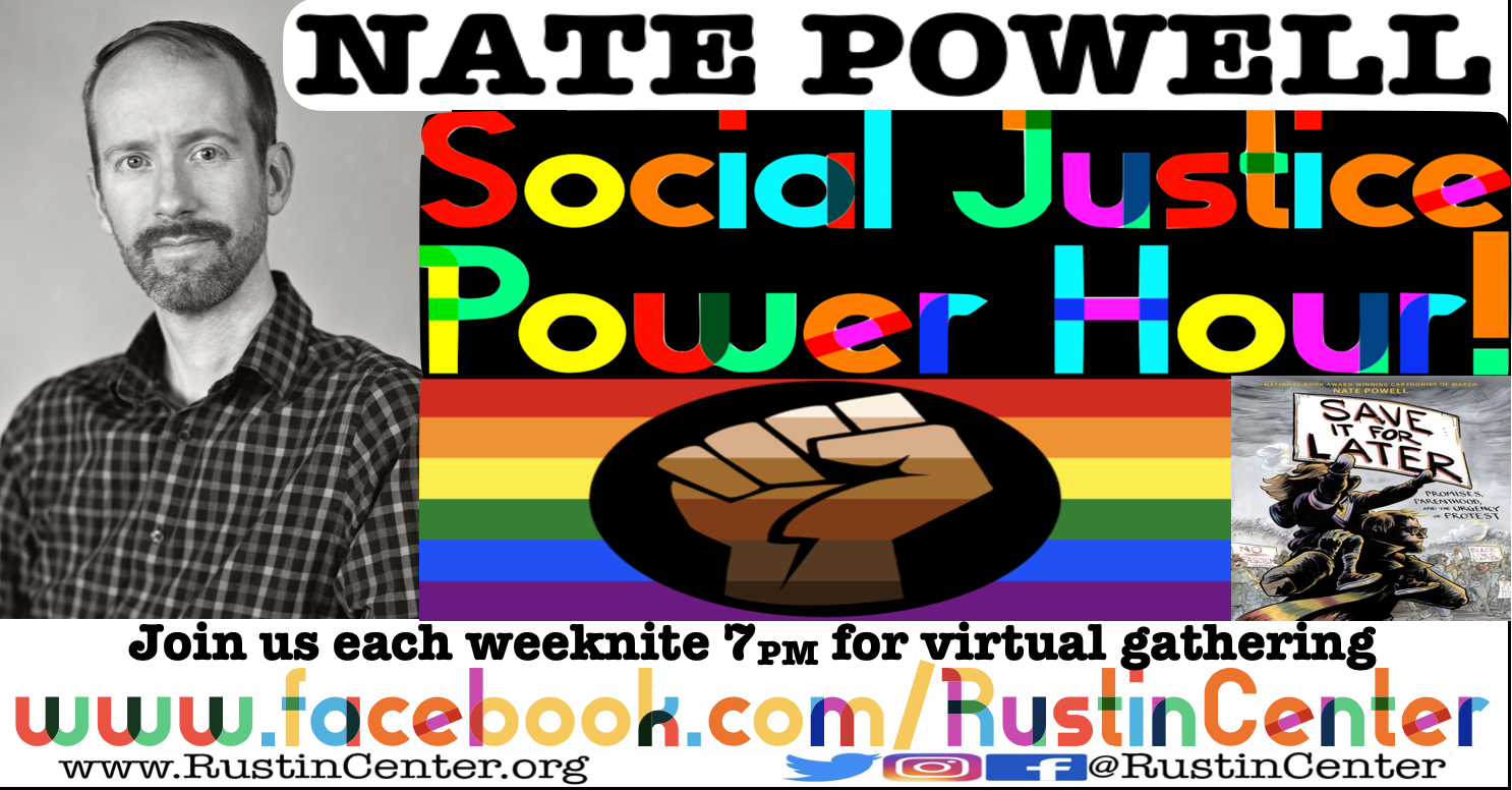 Social Justice Power Hour featurin' Nate Powell