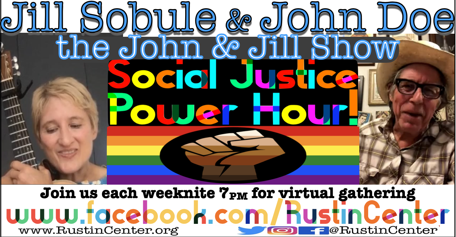 Social Justice Power Hour ~ Jill Sobule & John Doe (from X)