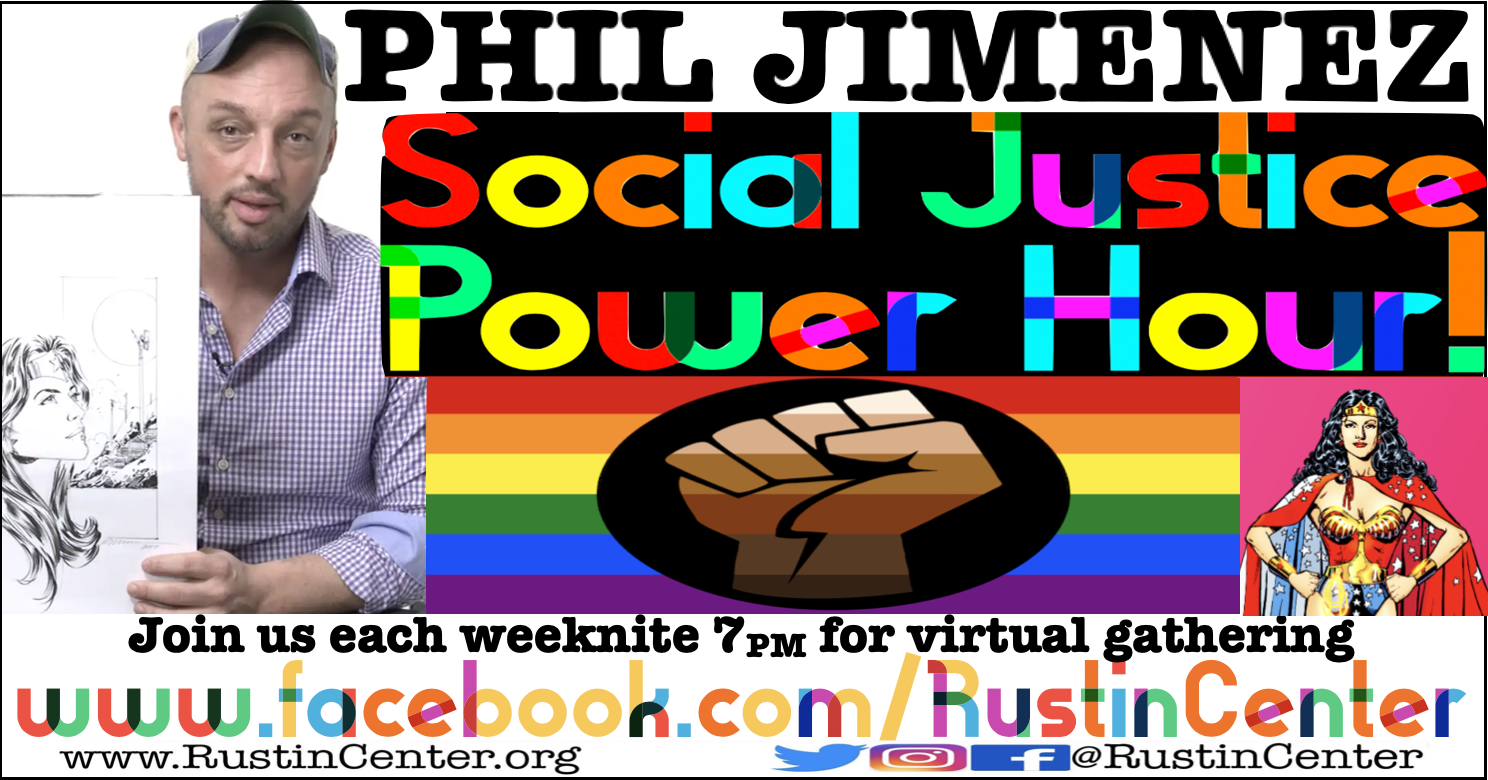 Social Justice Power Hour featurin' Phil Jimenez
