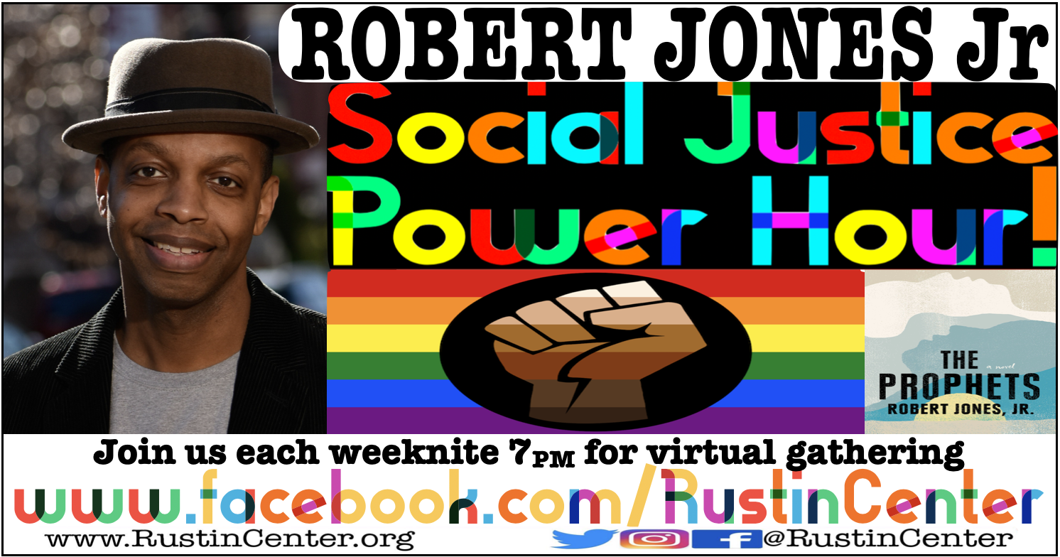 Social Justice Power Hour PRIDE Throwback Thursday Robert Jones, Jr.