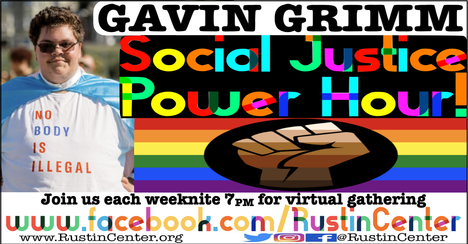 Social Justice Power Hour PRIDE Throwback Thursday Gavin Grimm
