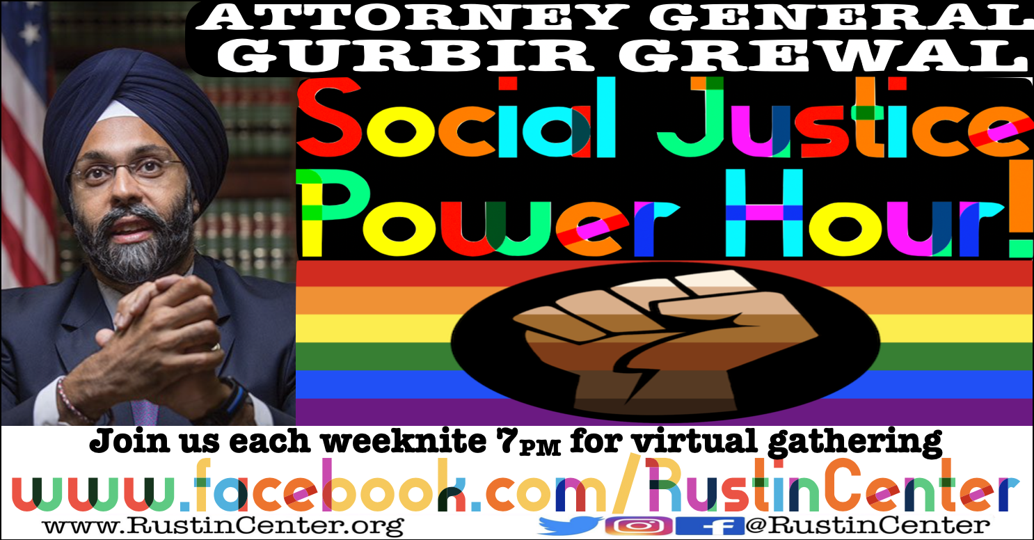 Social Justice Power Hour featurin' NJ Attorney General Gurbir Grewal