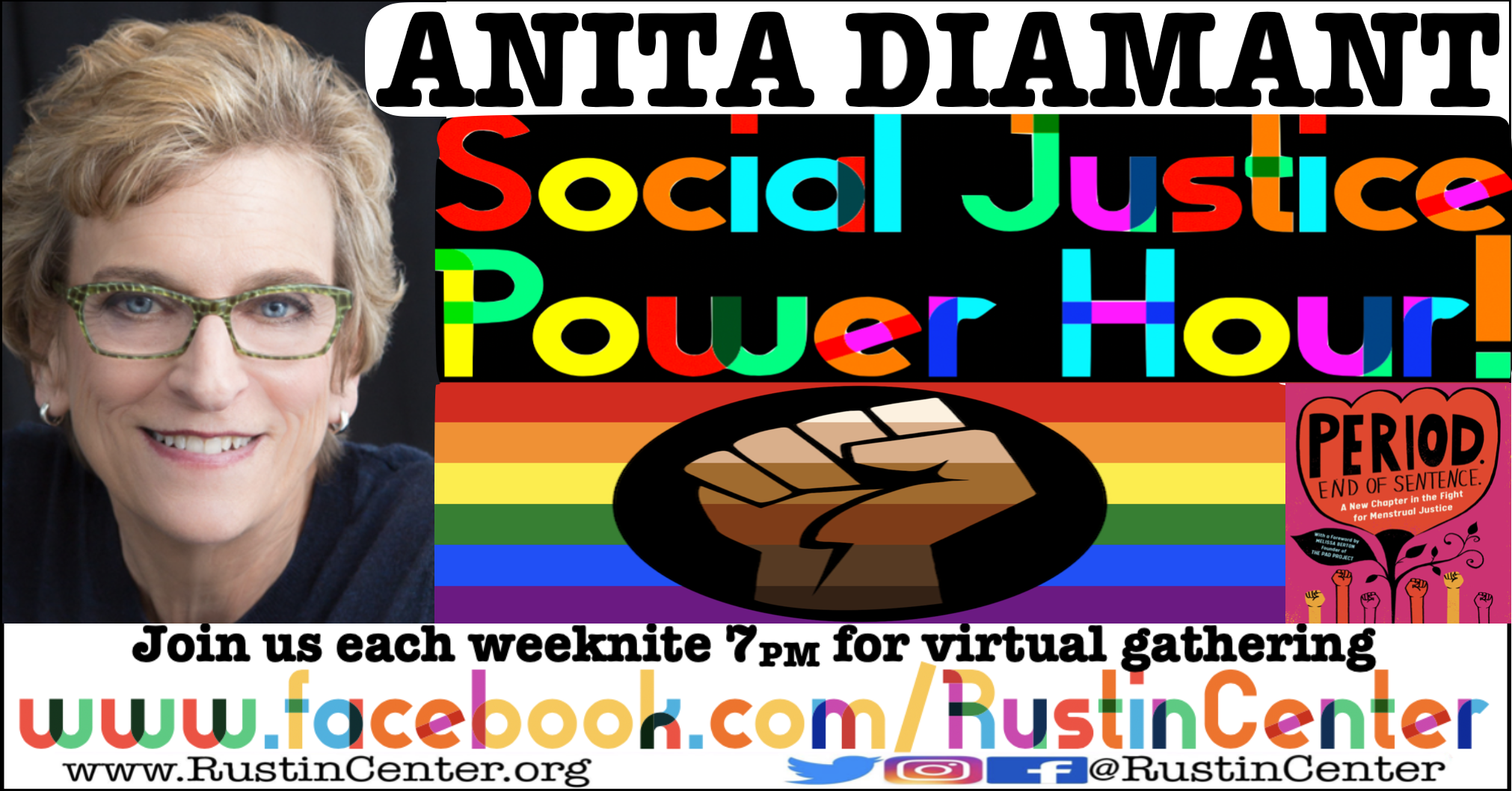Social Justice Power Hour ANITA DIAMANT