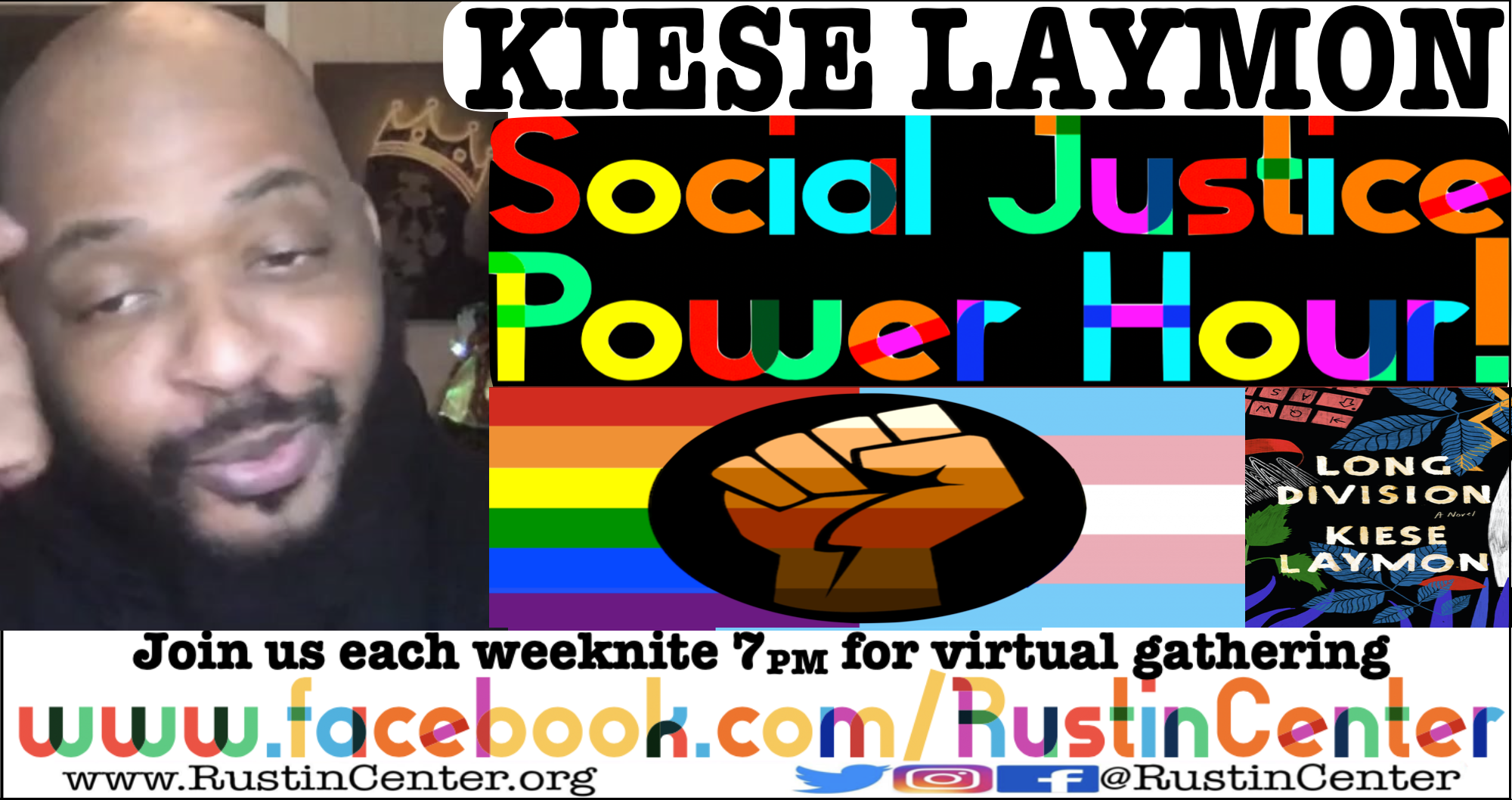 Kiese Laymon *Throwback Thursday* Social Justice Power Hour!
