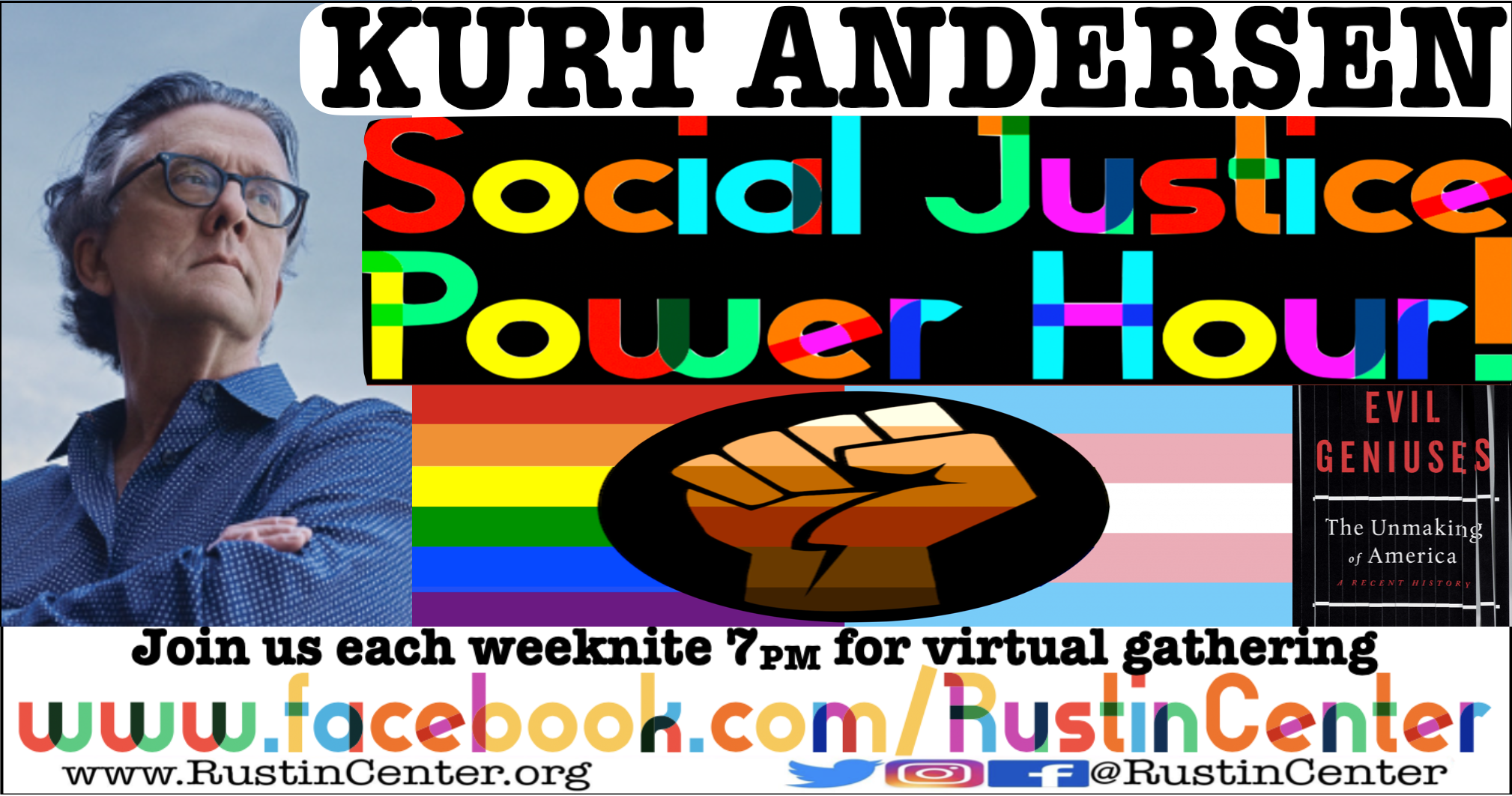 Kurt Andersen * BRCSJ Social Justice Power Hour!