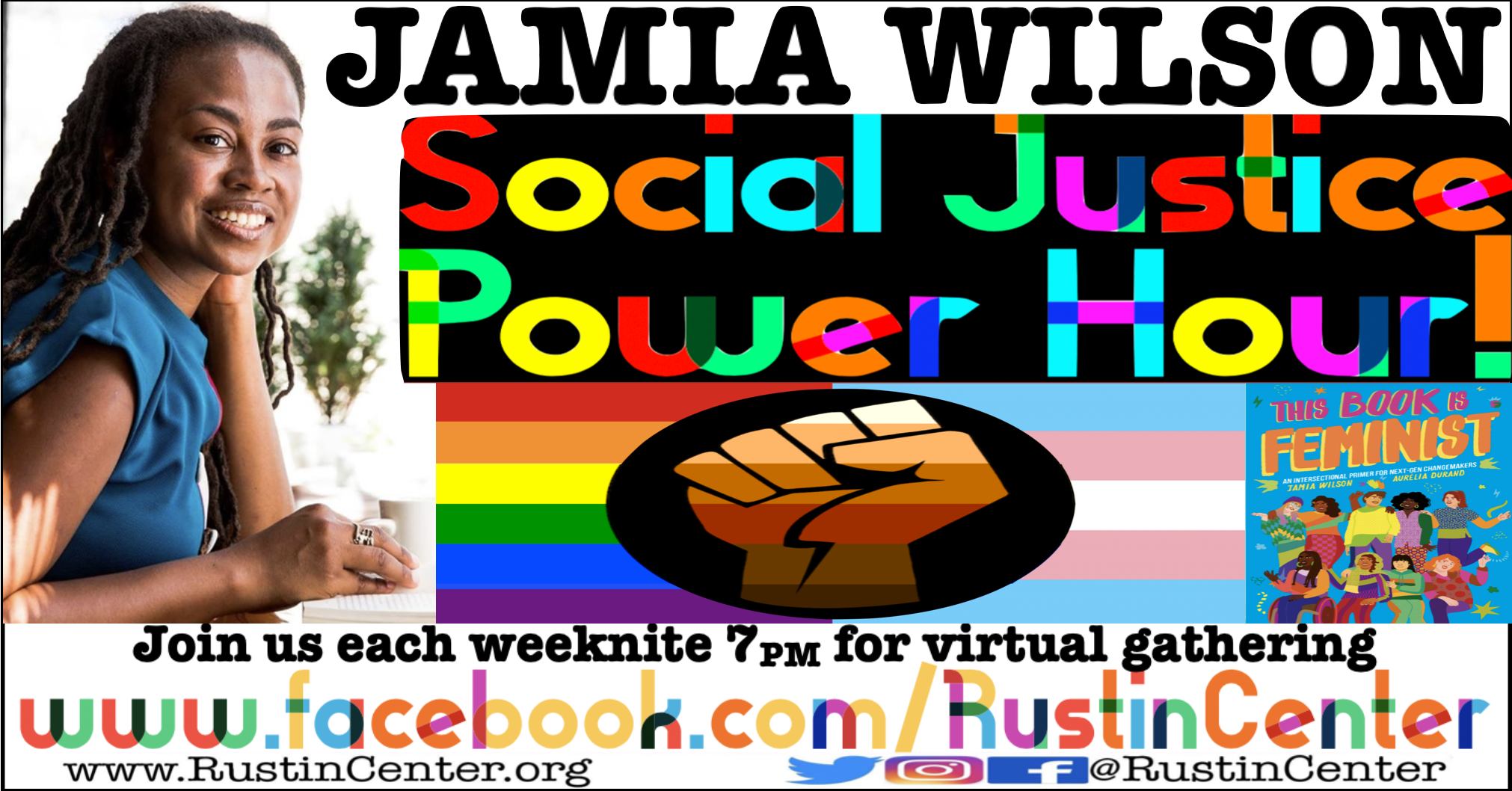 Jamia Wilson * BRCSJ Social Justice Power Hour!