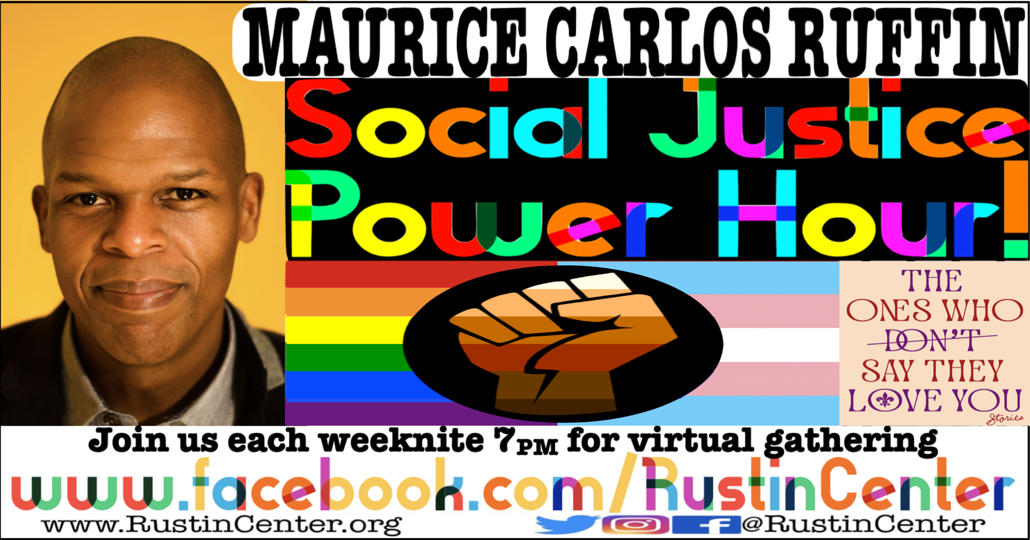 Maurice Carlos Ruffin * BRCSJ Social Justice Power Hour!