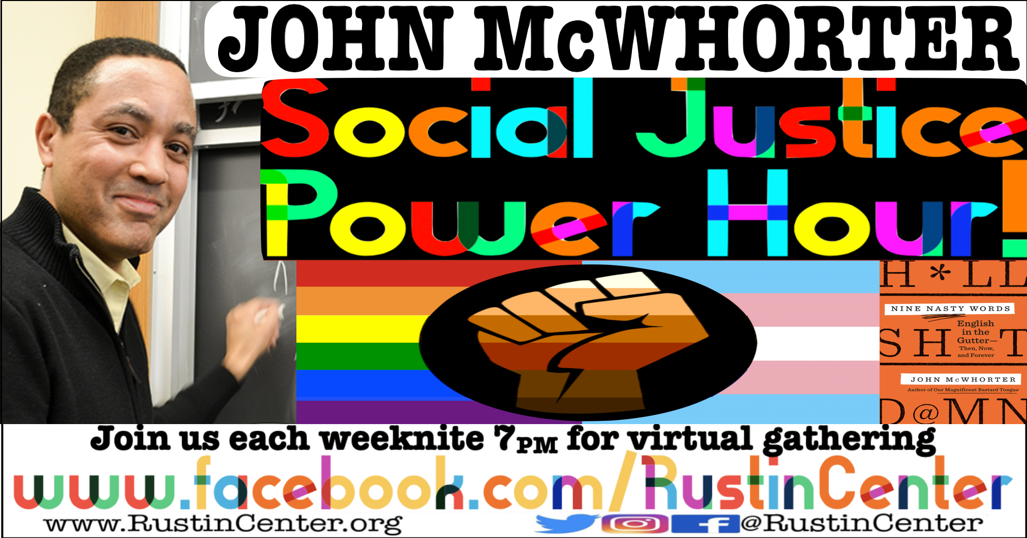 John McWhorter * BRCSJ Social Justice Power Hour!