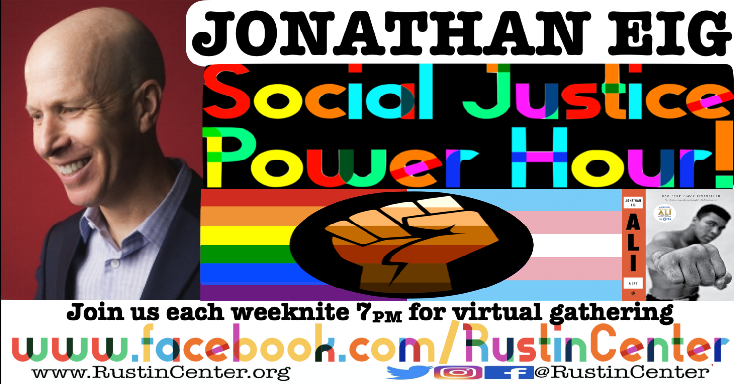Jonathan Eig Talkin' Ali~ Social Justice Power Hour!