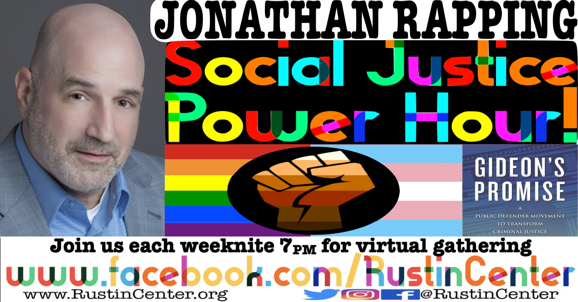 Social Justice Power Hour * Jonathan Rapping  "Gideon's Promise"