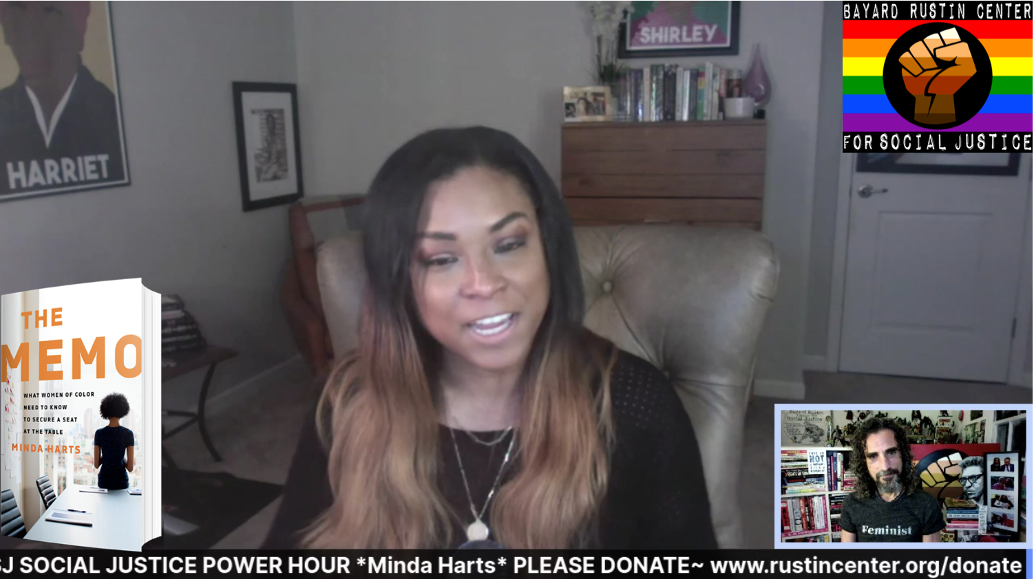Minda Harts *Throwback Thursday* Social Justice Power Hour!